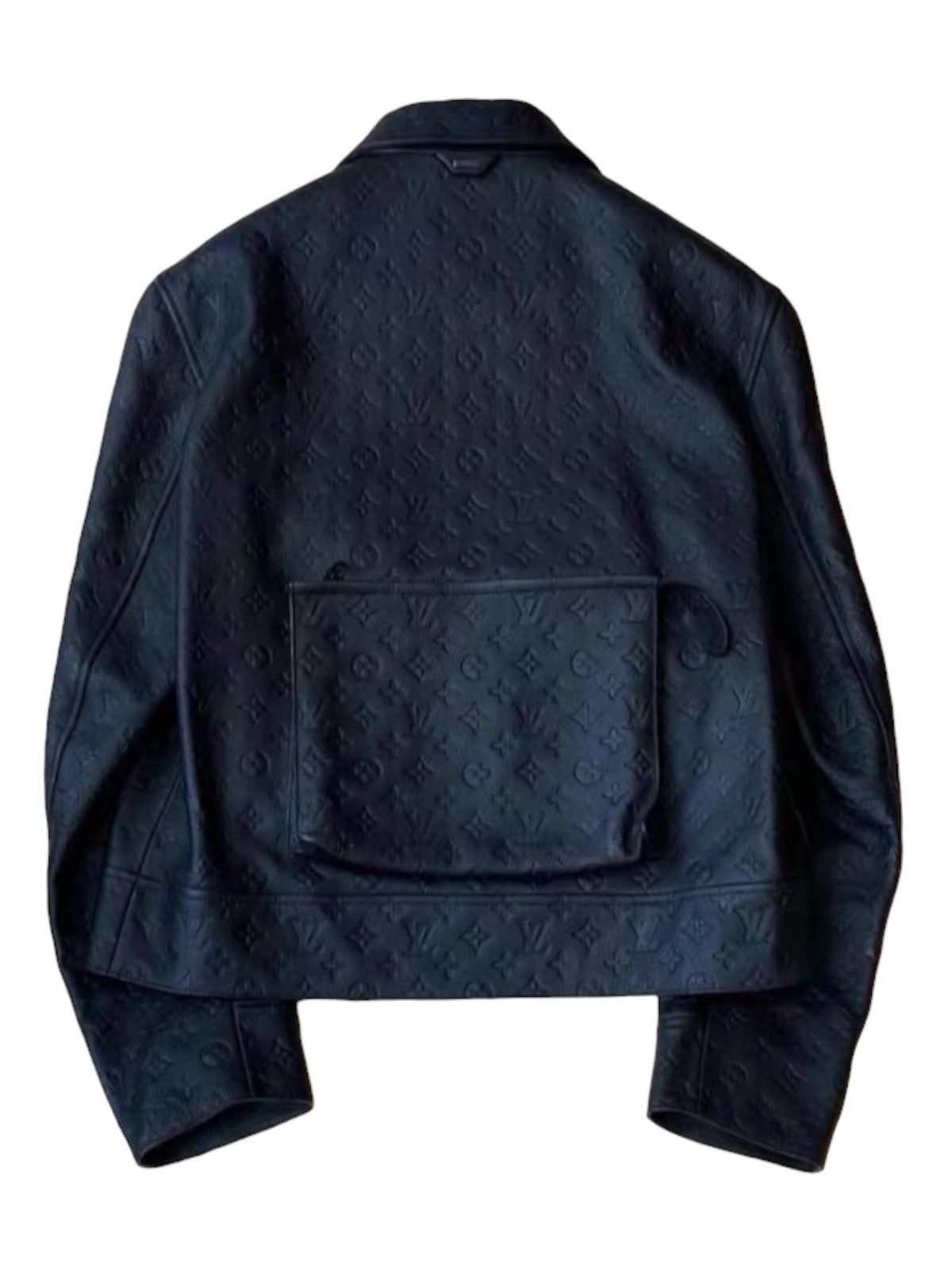 Louis Vuitton Louis Vuitton 50 Utility Leather Jacket Monogram Embossed Size US M / EU 48-50 / 2 - 3 Thumbnail