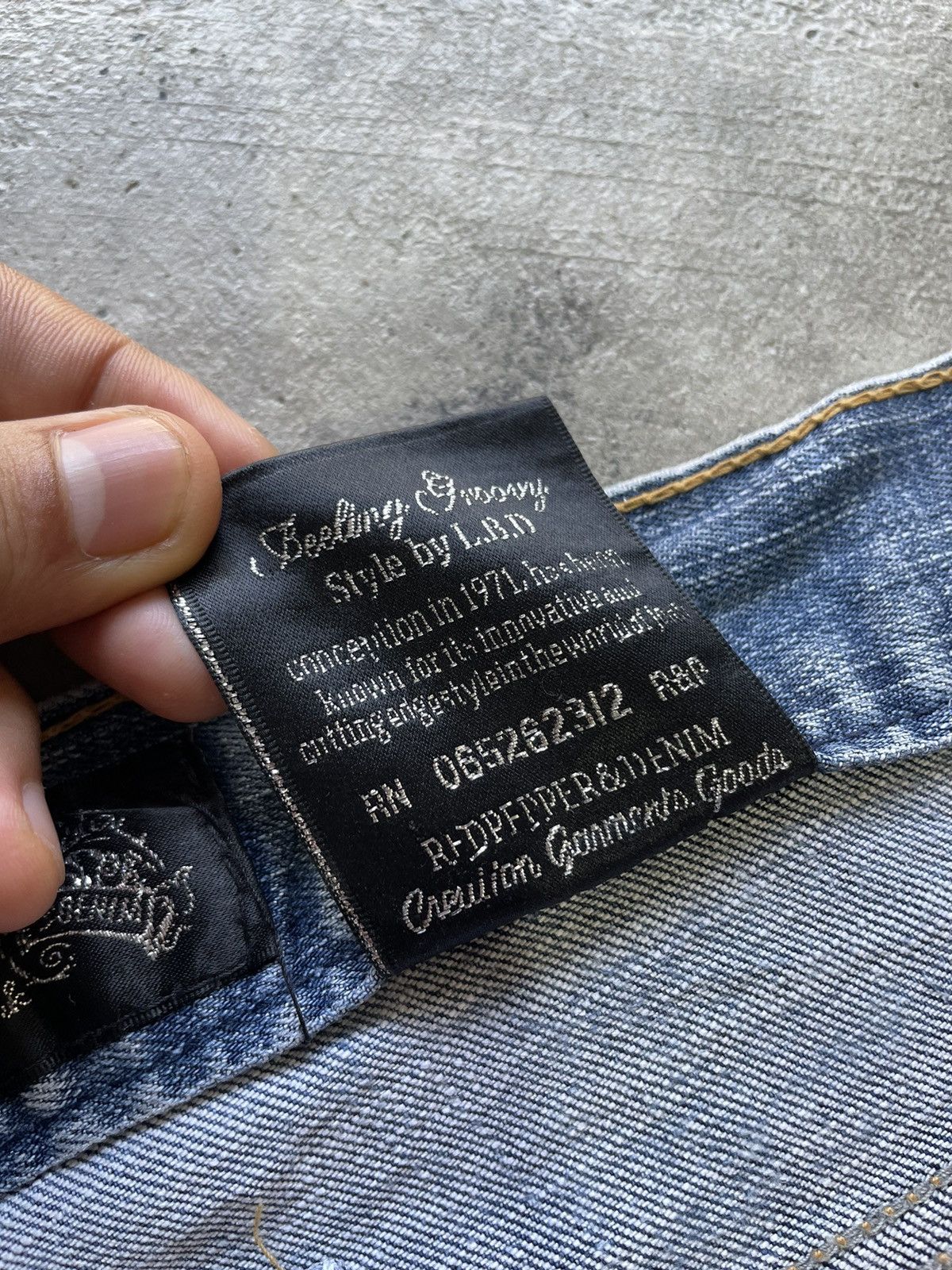 If Six Was Nine × Le Grande Bleu (L.G.B.) Red Pepper ChromeHearts Motive Denim Size US 34 / EU 50 - 12 Thumbnail