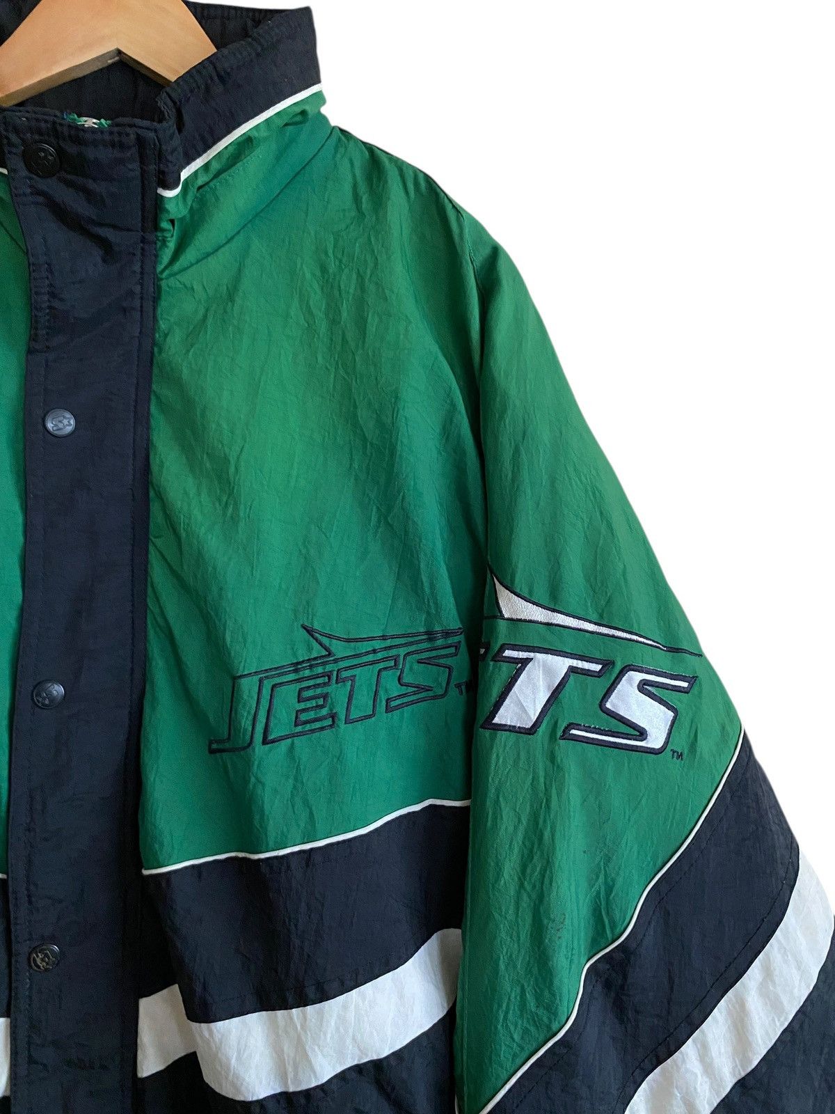 NFL Rare Vintage Starter NFL Team Jets New York Jacket 1990s Size US L / EU 52-54 / 3 - 8 Thumbnail