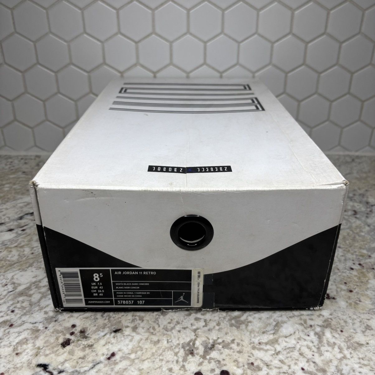 Jordan Brand Sizs 8.5 - Jordan 11 high concord 2011 OG All Worn Size US 8.5 / EU 41-42 - 22 Thumbnail