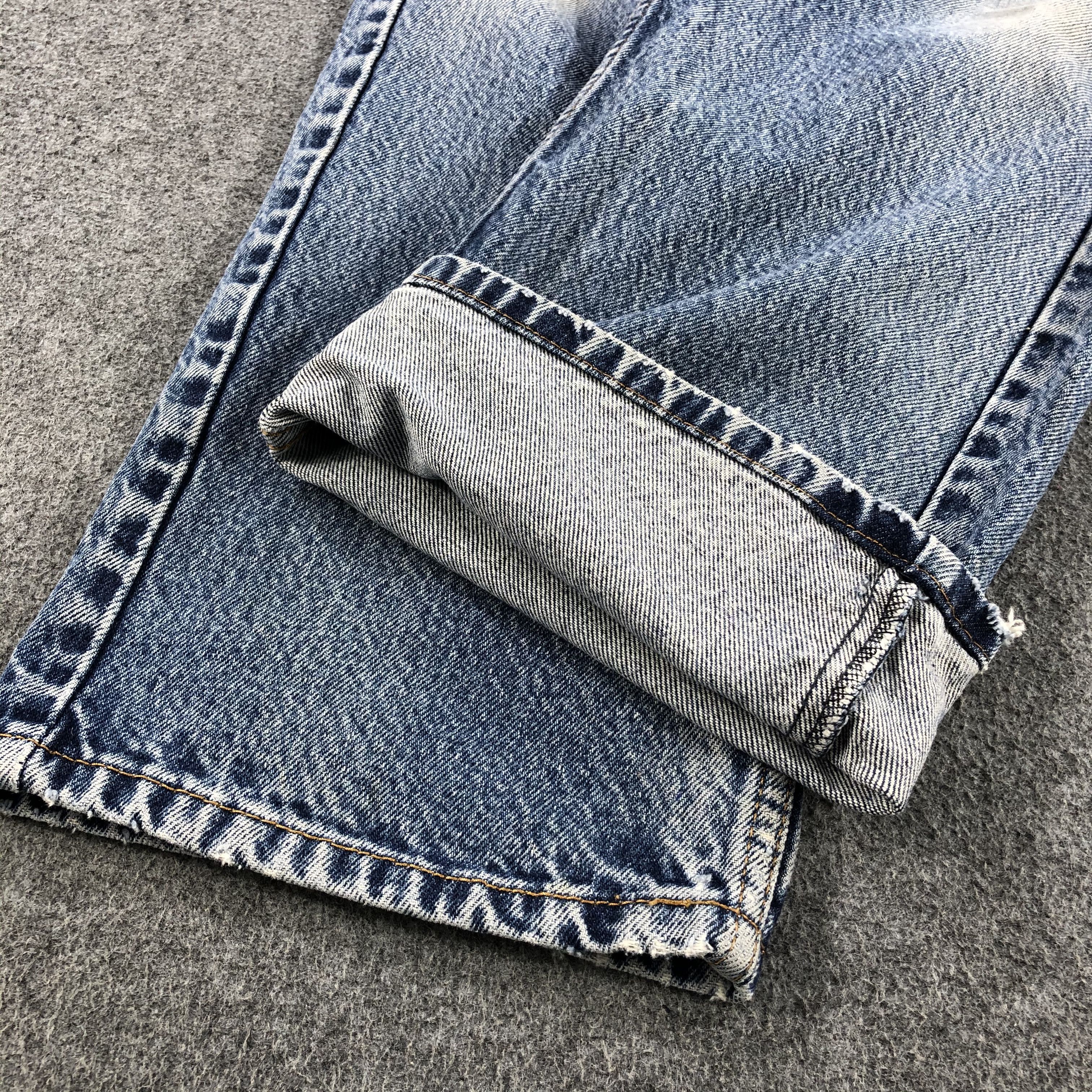 Levi's Vintage Blue Wash Levis 505 Jeans-J1542 Size US 38 / EU 54 - 7 Thumbnail