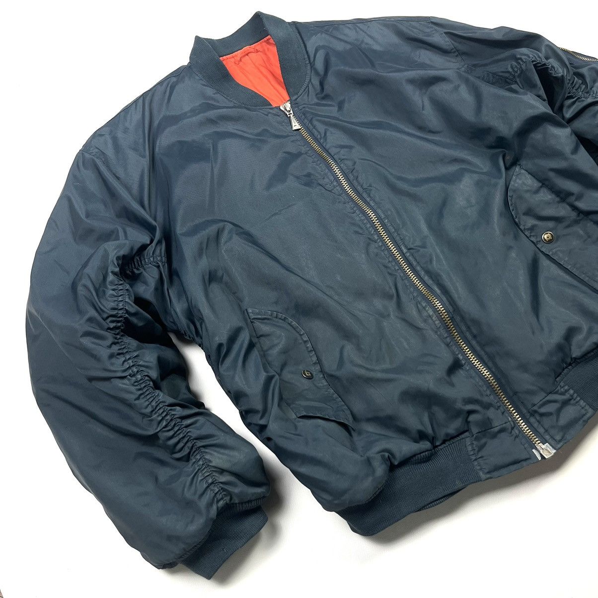 Vintage Vintage Bomber Jacket Black Military Aviator Size US L / EU 52-54 / 3 - 2 Thumbnail