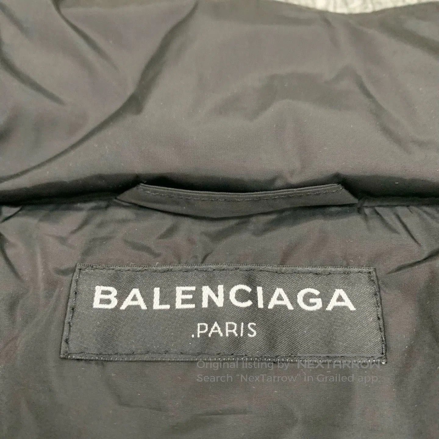 Balenciaga Balenciaga Black Nylon Jacket S. Size US S / EU 44-46 / 1 - 4 Thumbnail
