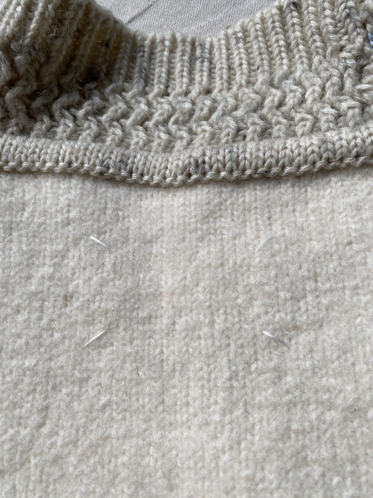 Maison Margiela Maison Margiela Deconstructed Asymmetric Sweater Size S / US 4 / IT 40 - 6 Thumbnail