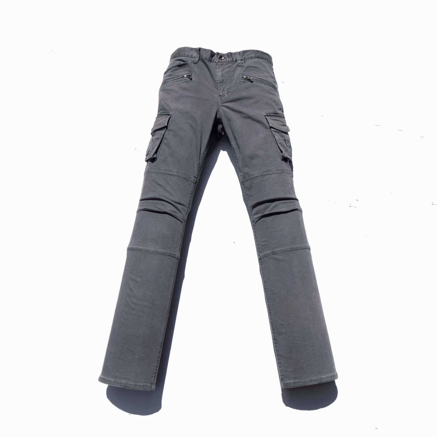 Japanese Brand VUJA DE Otis Silicone-Impregnated Trousers in Pearl