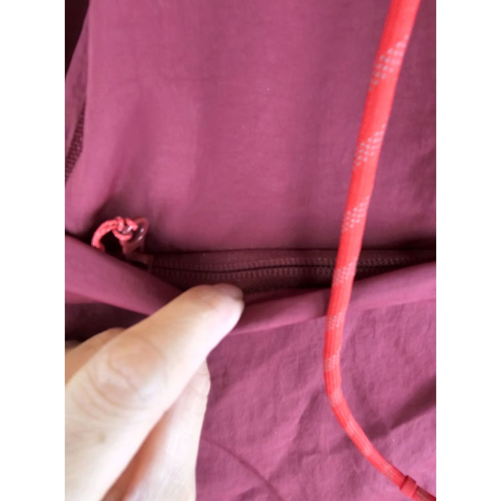 Lululemon LULULEMON Burgundy Back Pack Cross Bag CROSS Size ONE SIZE - 5 Thumbnail