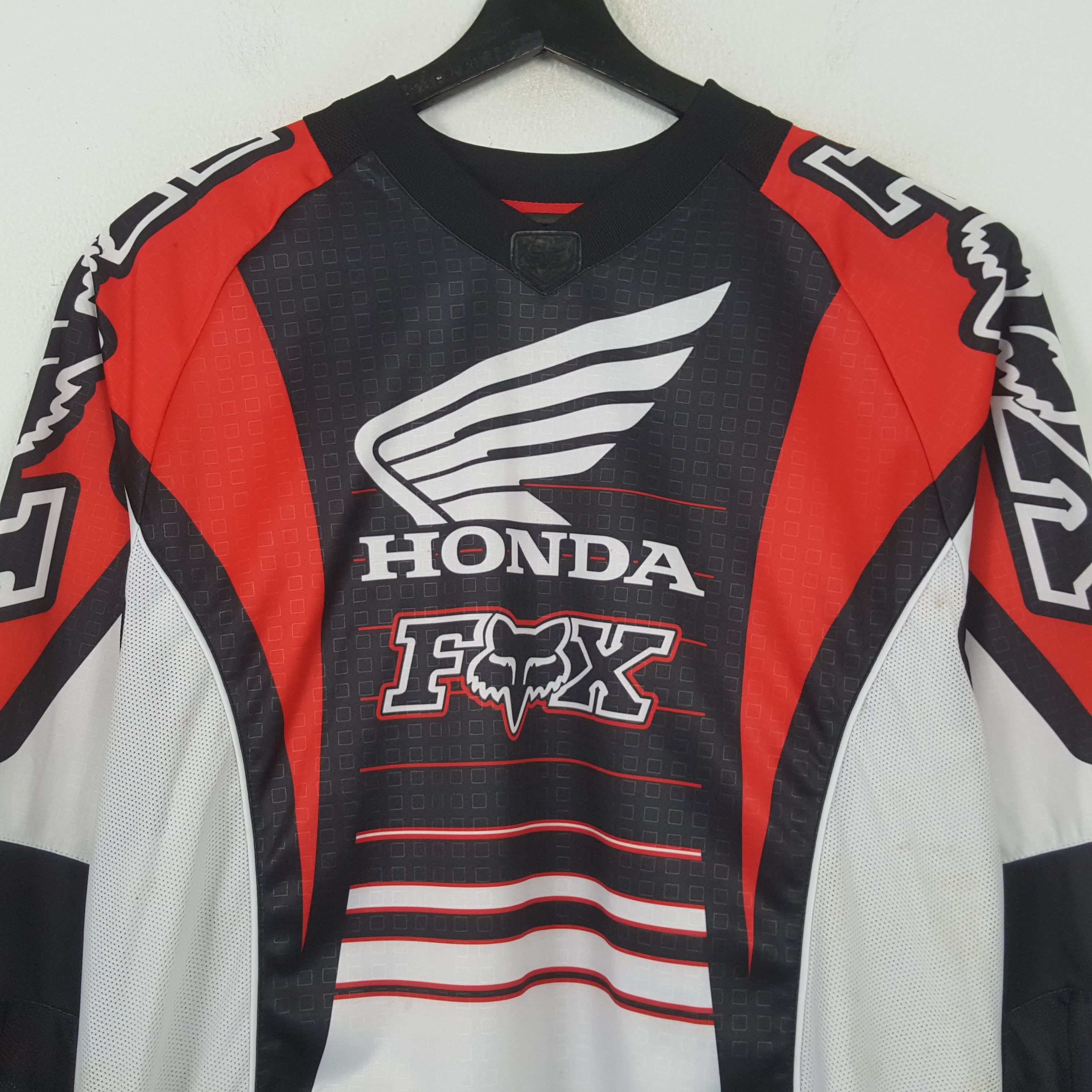 Fox Racing Honda Fox Racing Sportswear Style Tshirt RR8 Size US XL / EU 56 / 4 - 2 Thumbnail