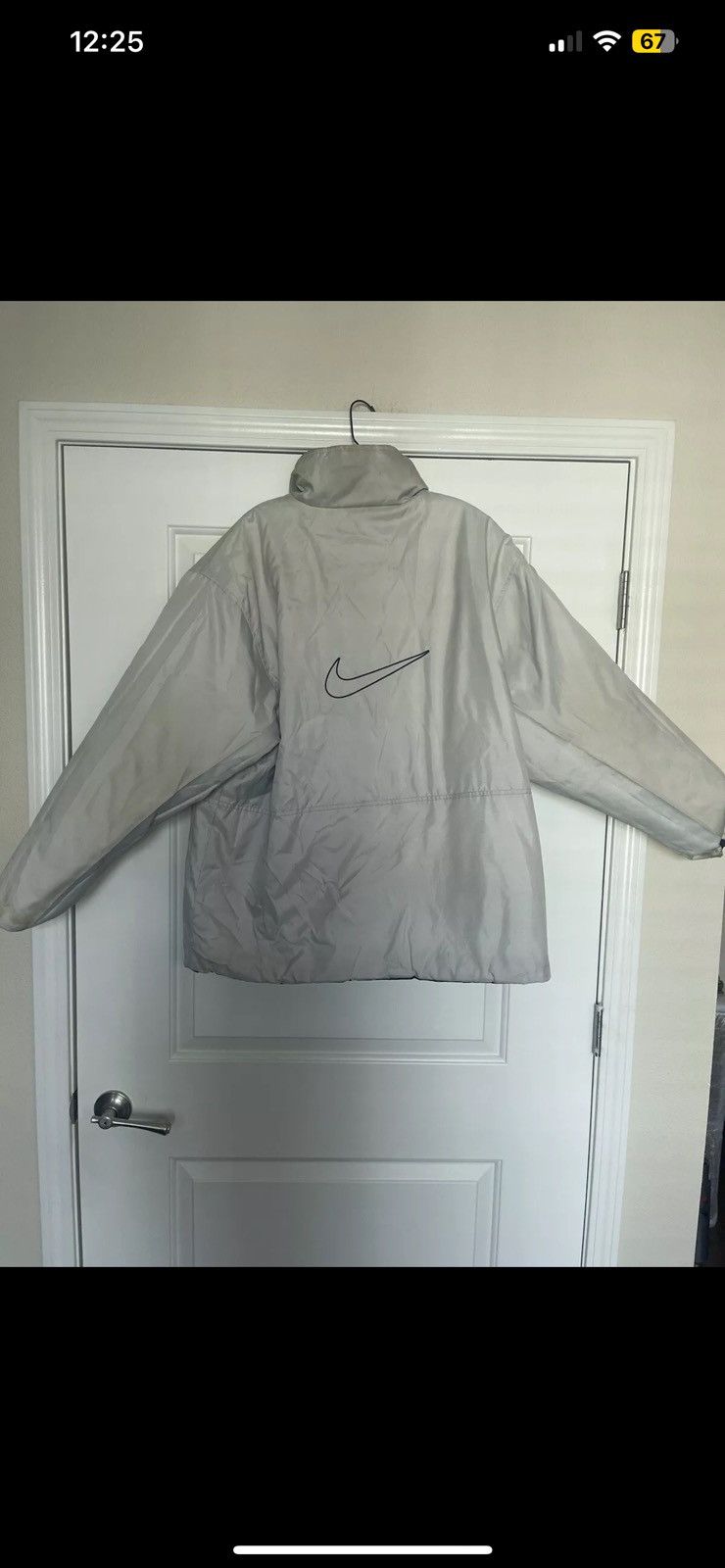 Nike × Vintage NIKE REVERSIBLE PUFFER JACKET NAVY AND GRAY. MENS SZ MEDIUM. Size US M / EU 48-50 / 2 - 17 Thumbnail