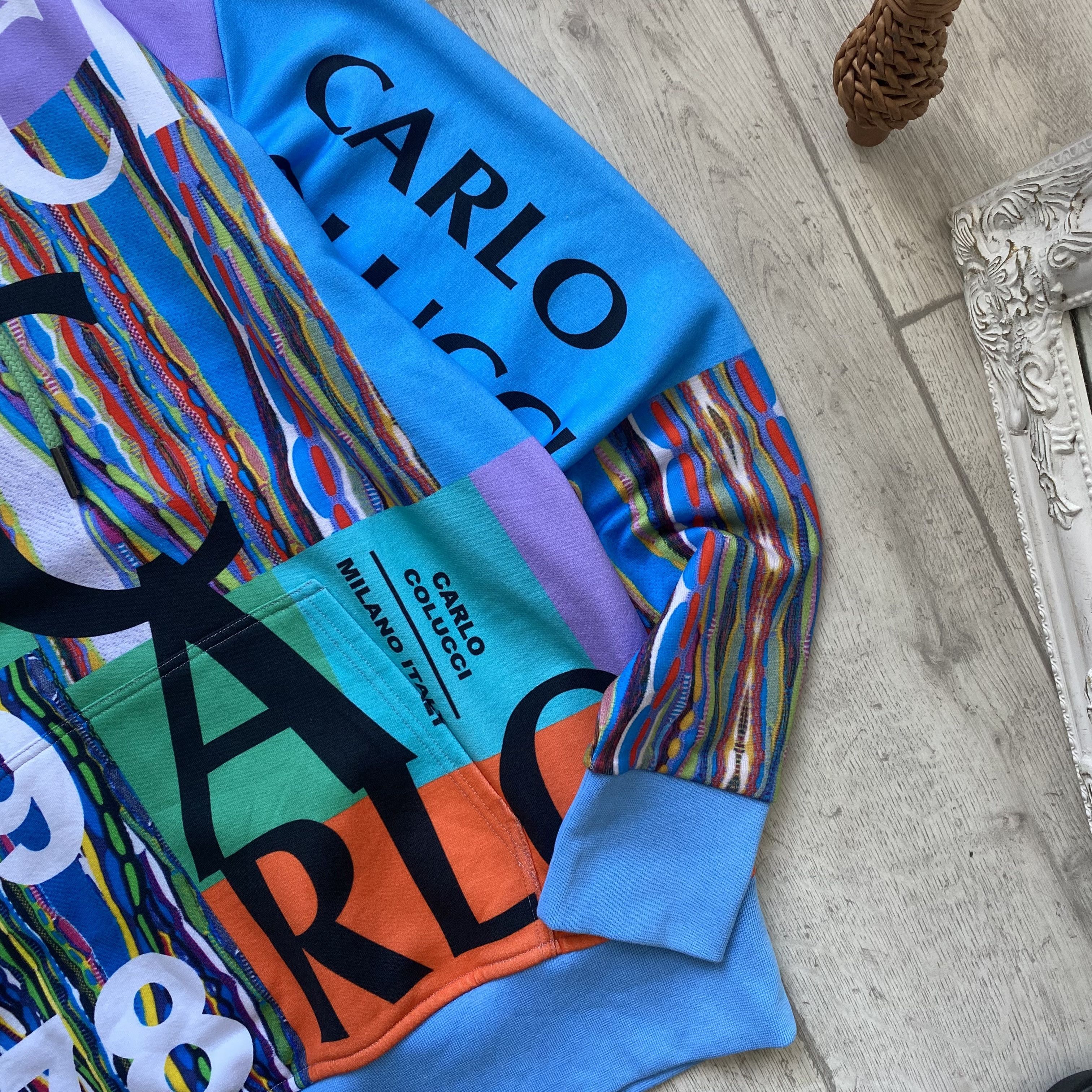 Carlo Colucci 💎RARE Carlo Colucci Hoodie Multicolor sweatshirt Coogi Size US M / EU 48-50 / 2 - 3 Thumbnail