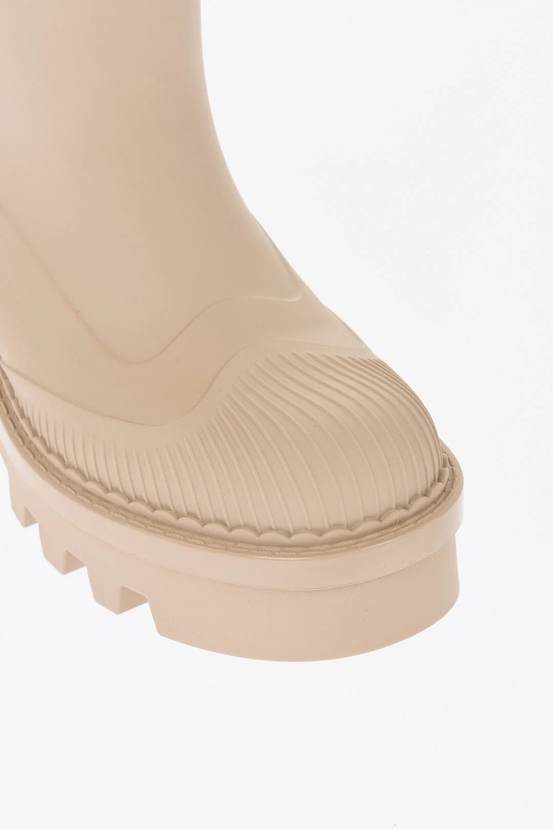 Chloe og1mm0426 Rubber Boots in Beige Size US 6 / IT 36 - 4 Thumbnail