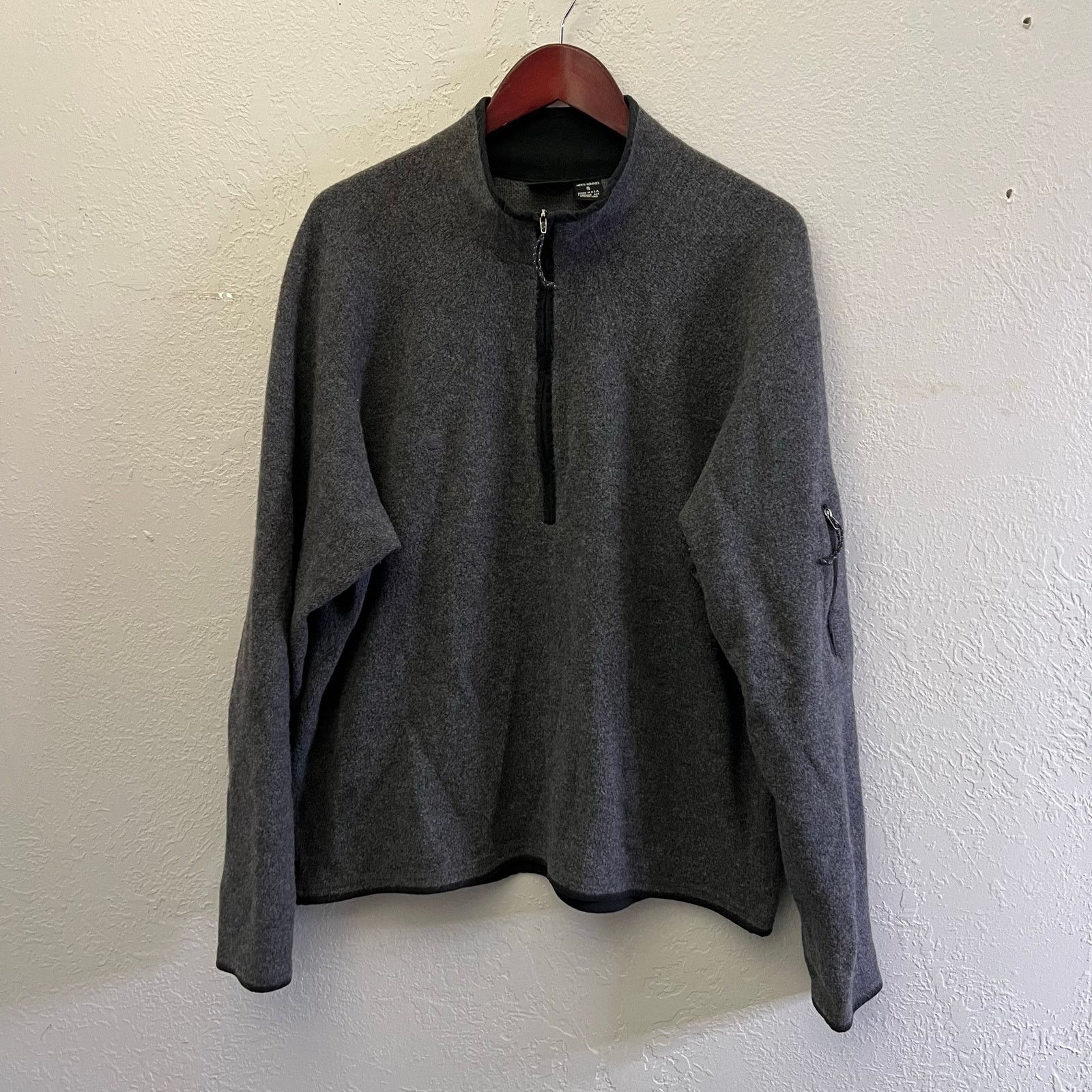 Mountain Hardwear Vintage 90s Mountain Hardwear Wool Blend Quarter Sweater XL Size US XL / EU 56 / 4 - 1 Thumbnail