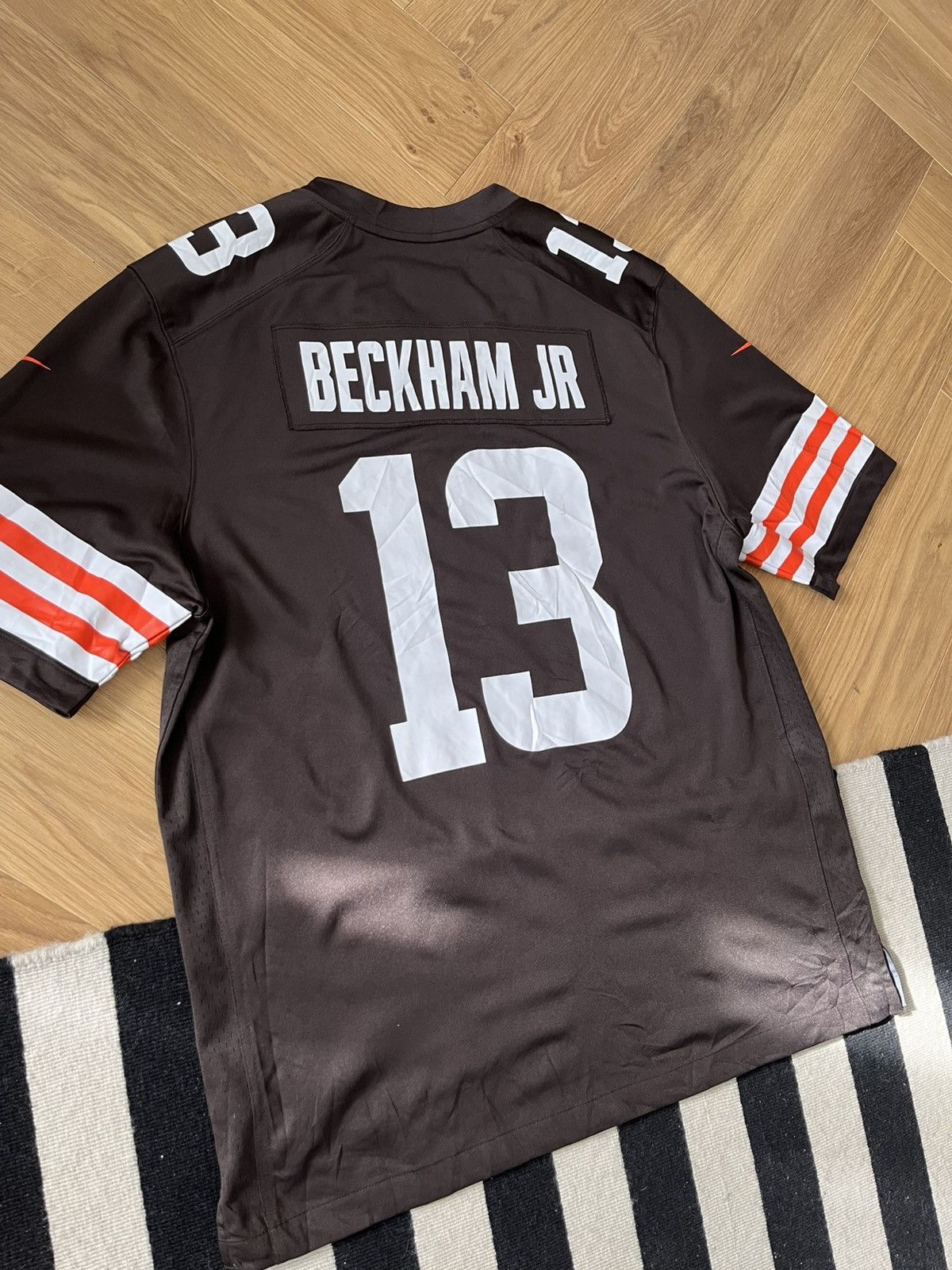 Nike Nike NFL Cleveland Browns Odell Beckham Jr. #13 Jersey XL 🏈 Size US XL / EU 56 / 4 - 7 Thumbnail