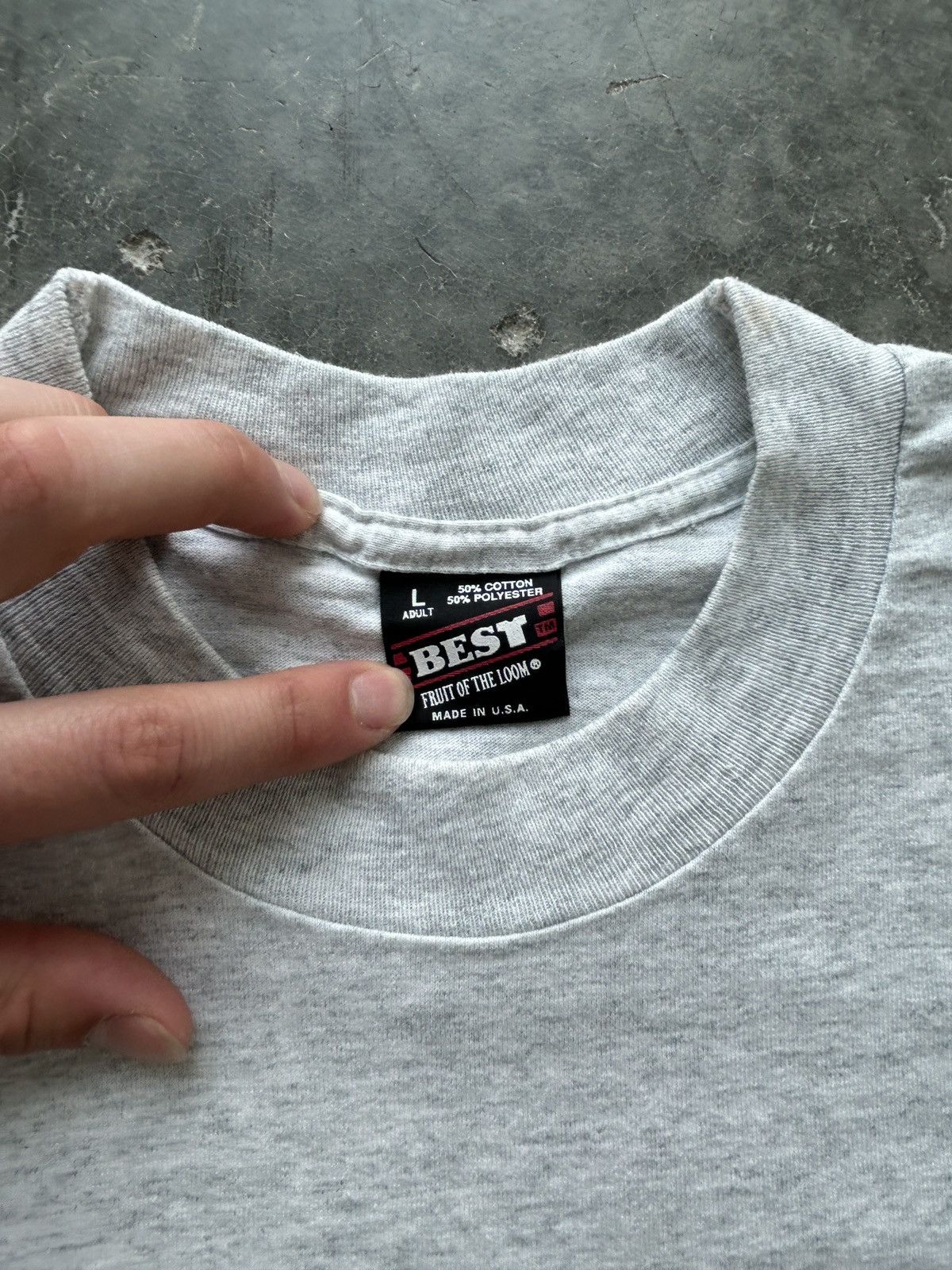 Fruit Of The Loom Vintage 90s Roanoke Express USA Olympics x USPS Promo Tee Size US L / EU 52-54 / 3 - 7 Thumbnail