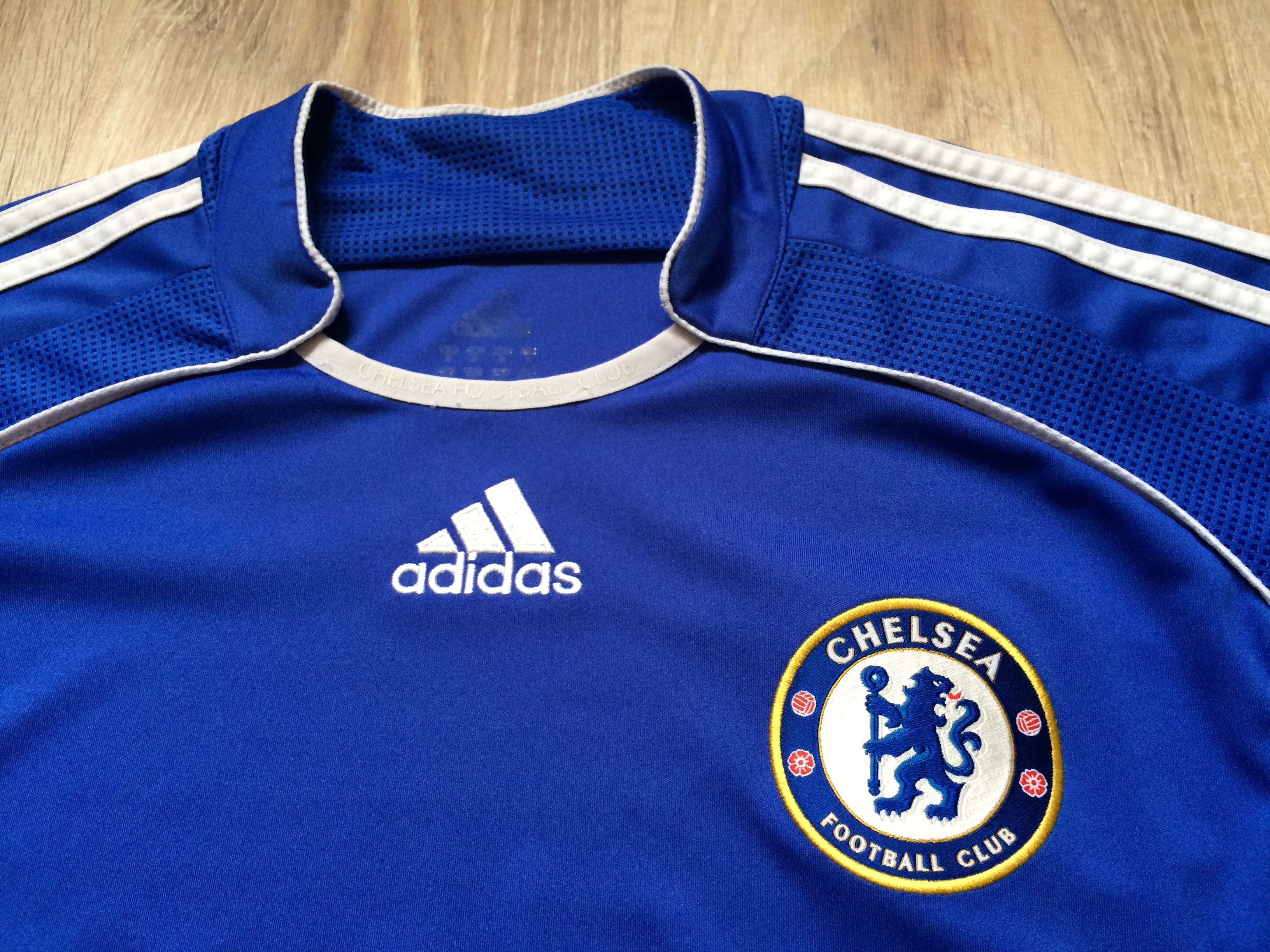 Adidas Vintage Adidas Chelsea Home Football Shirt 2006-2008 Size US M / EU 48-50 / 2 - 4 Thumbnail