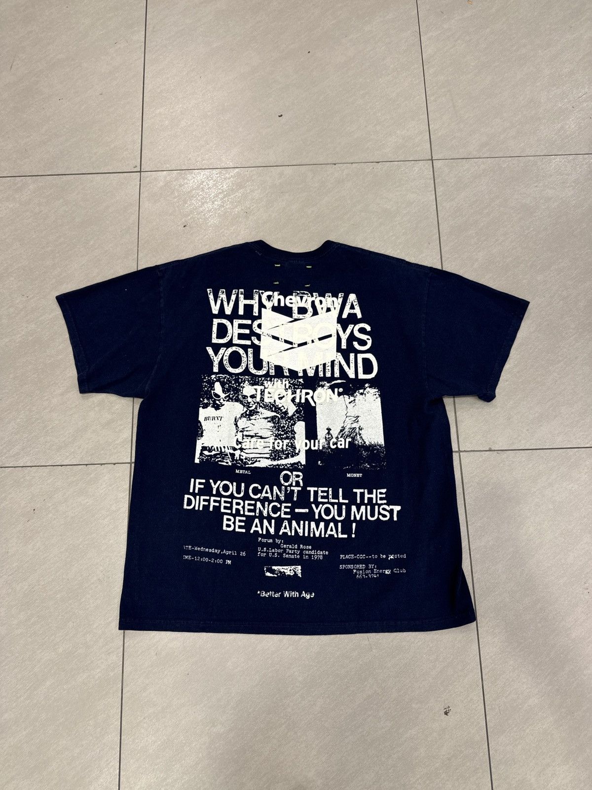 Better With Age Better With Age Monet T-Shirt Navy Size US L / EU 52-54 / 3 - 2 Thumbnail