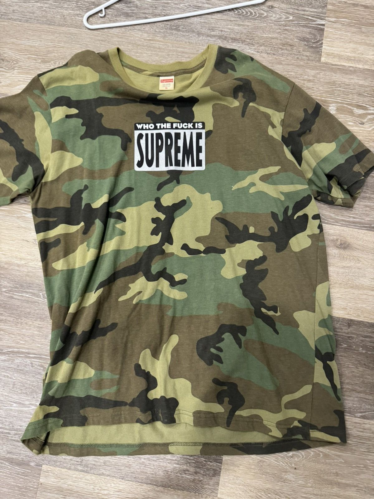 Supreme Supreme camo tee Size US XL / EU 56 / 4 - 1 Thumbnail