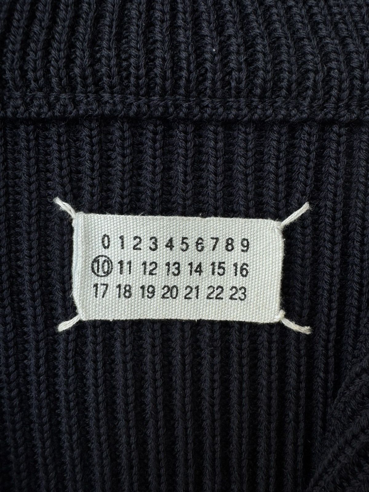 Maison Margiela Maison Martin Margiela AW00 Camionneur Drivers Navy Knit Size US M / EU 48-50 / 2 - 9 Thumbnail