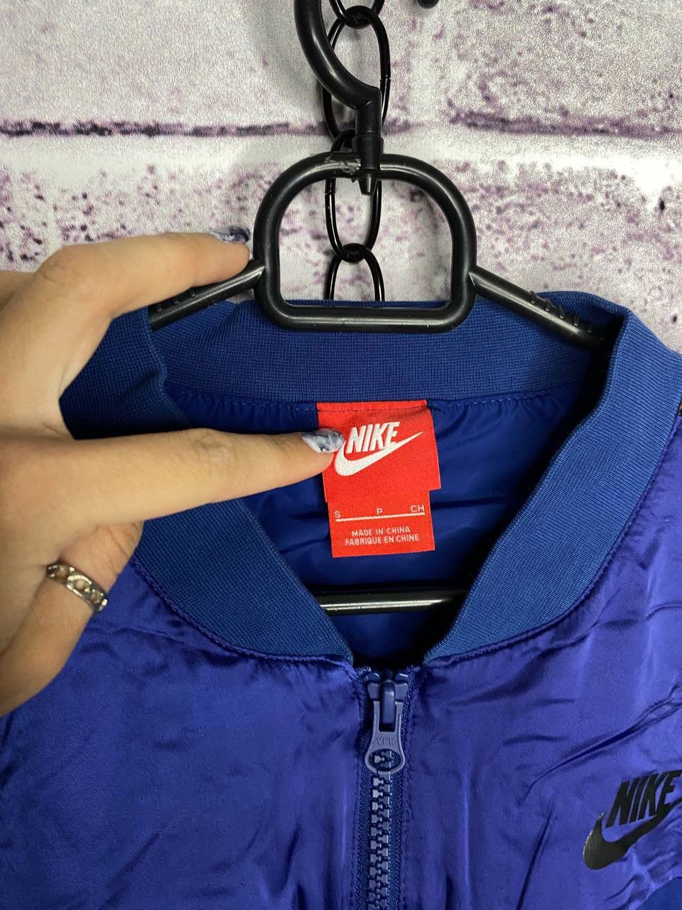 Nike Womens Vibtage Lether jacket Nike tech fleece STREETWEAR Size S / US 4 / IT 40 - 10 Thumbnail