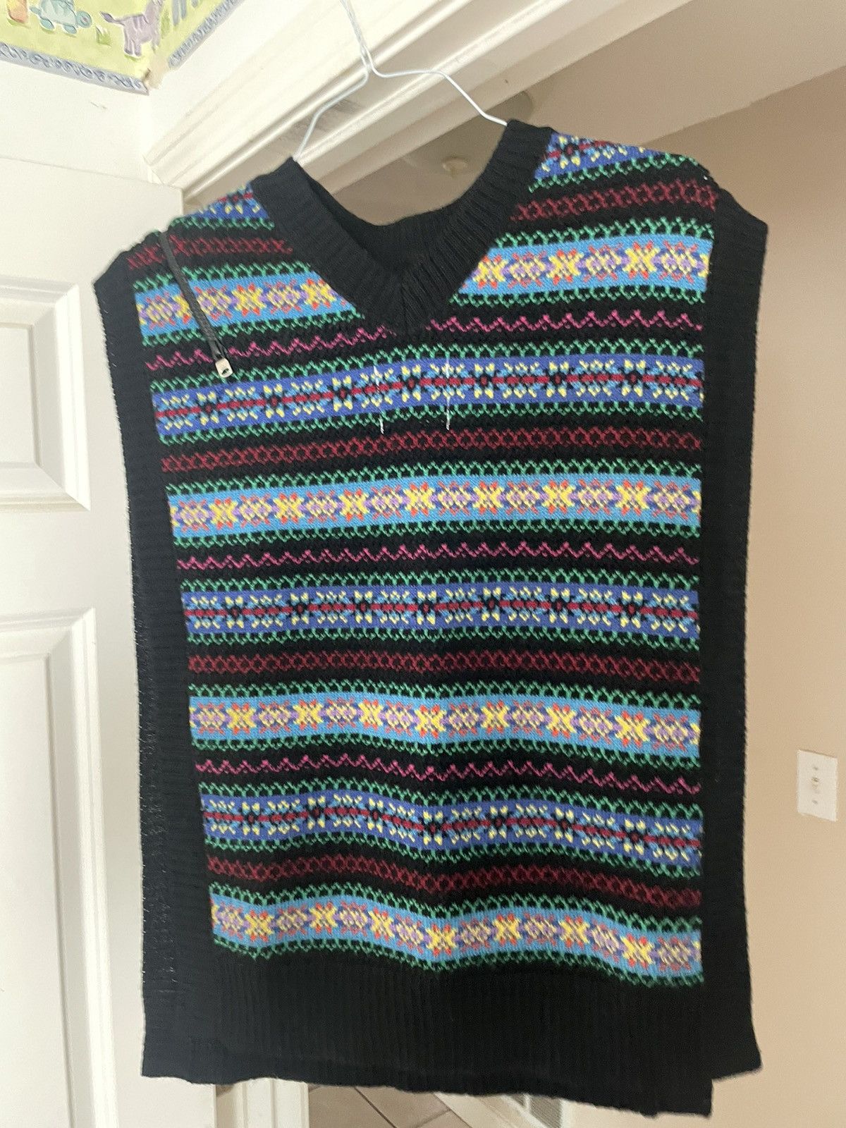 Takahiromiyashita The Soloist. REVERSED DOUBLE ZIP FAIR ISLE PATTERN VEST Size US L / EU 52-54 / 3 - 1 Thumbnail