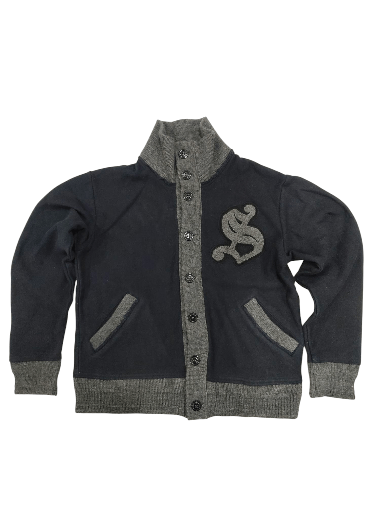 Schott × Vintage Vintage Schott half wool Jacket Size US S / EU 44-46 / 1 - 1 Thumbnail