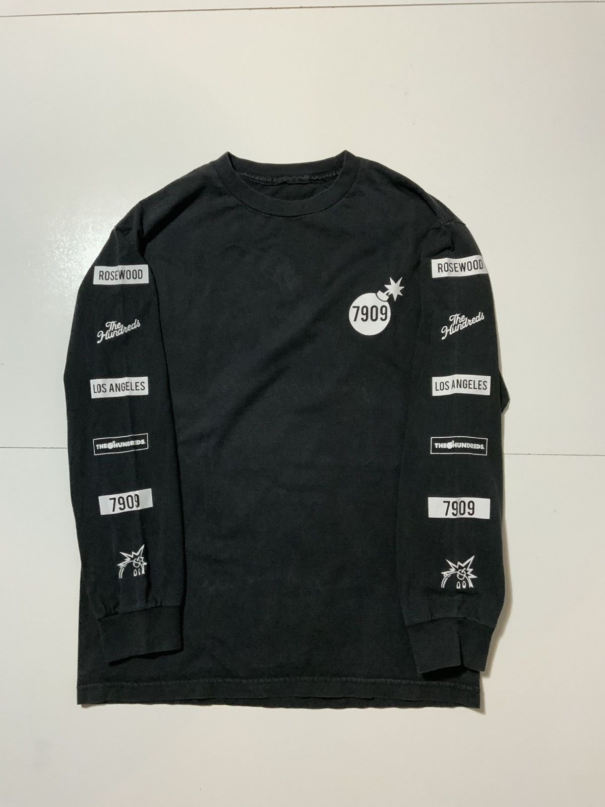 The Hundreds The Hundreds Adam Bomb Rosewood Store Exclusive L/S T-Shirt Size US S / EU 44-46 / 1 - 1 Thumbnail