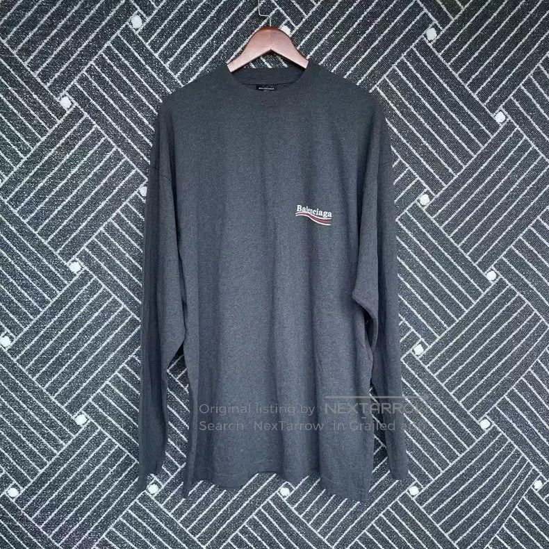 Balenciaga Balenciaga Coke long-sleeved T-shirt Size US M / EU 48-50 / 2 - 1 Thumbnail