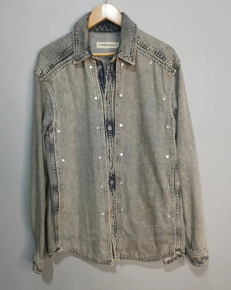 Yohji Yamamoto Y/Project Spliced Denim Jacket. Size US XL / EU 56 / 4 - 1 Thumbnail