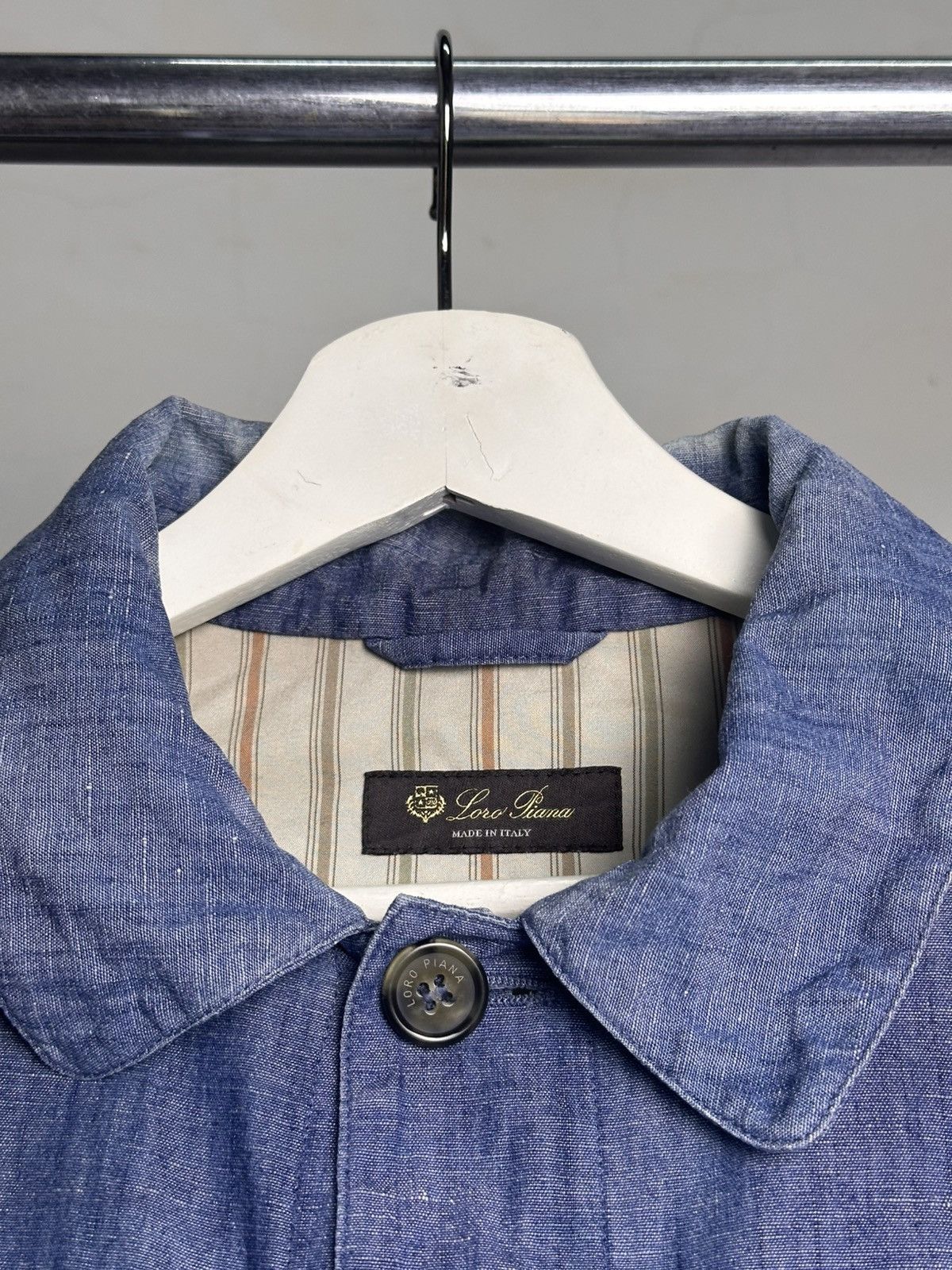 Loro Piana Loro Piana Cotton Boxy Overshirt Jacket Size US S / EU 44-46 / 1 - 5 Thumbnail