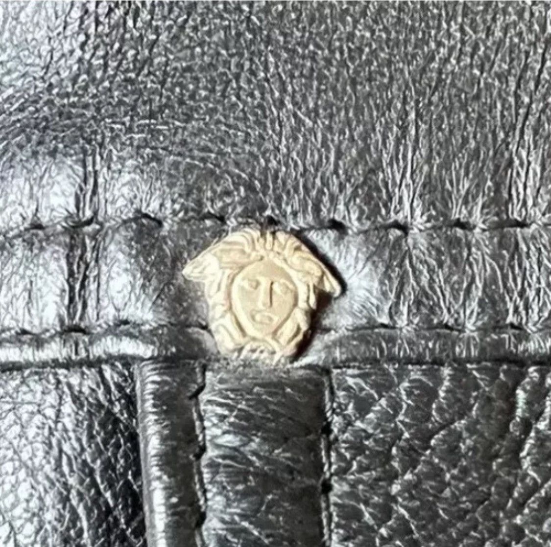 Versace 💥Vintage💥Versace💥Trucker Jacket Medusa snap buttons (Rare) Size US XL / EU 56 / 4 - 8 Thumbnail