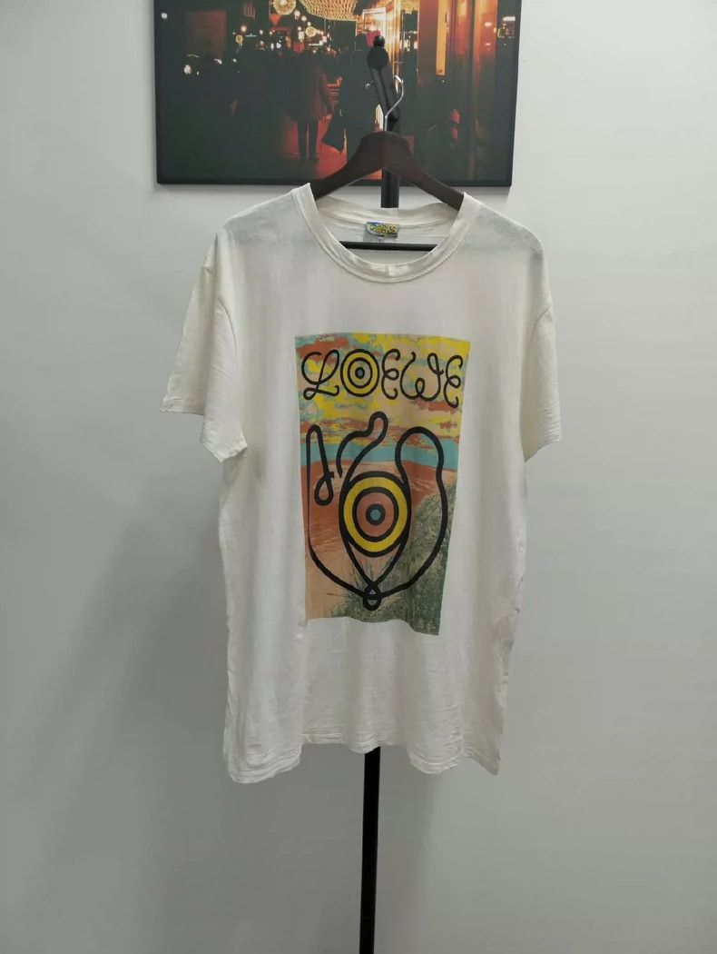 Loewe loewe printed short sleeve t-shirt size m - dmc Size US M / EU 48-50 / 2 - 1 Thumbnail