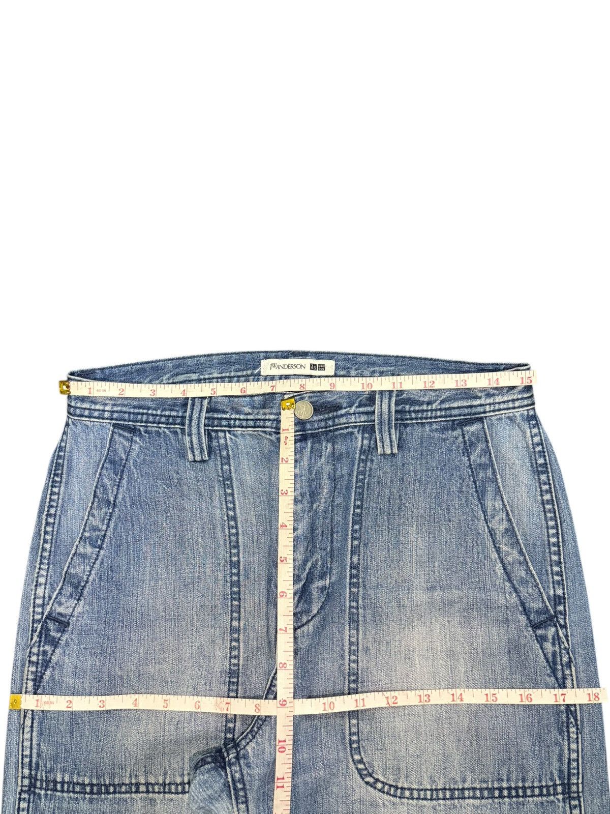 JW Anderson × Uniqlo Vintage Uniqlo Jw Anderson Fatigue Loose Jeans Size US 30 / EU 46 - 6 Thumbnail