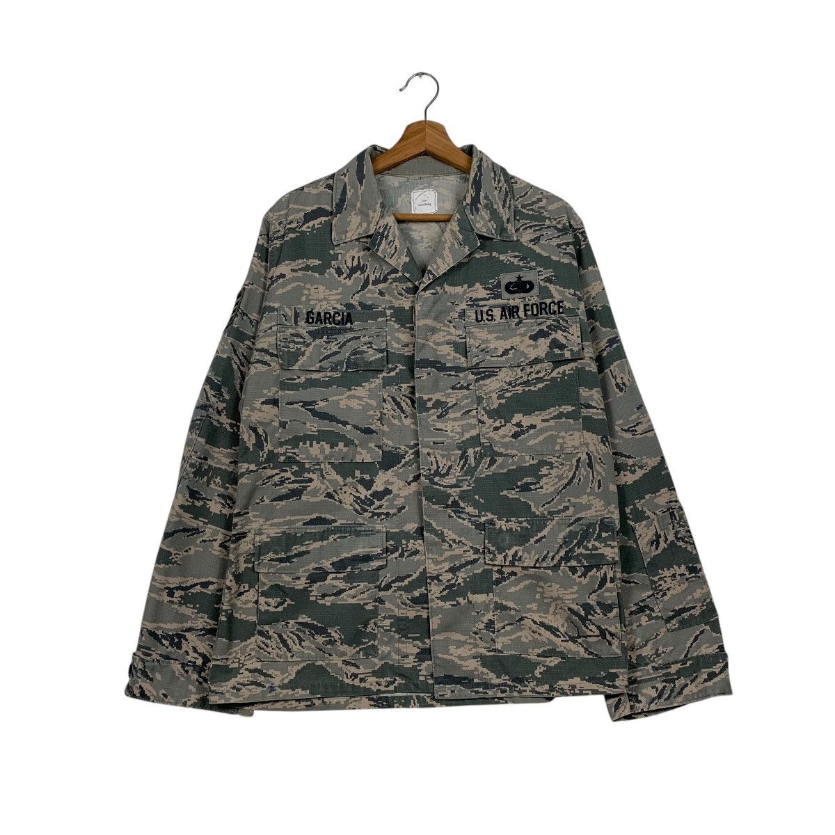 Other Vintage US Air Force Utility Camouflage Jacket Size US M / EU 48-50 / 2 - 1 Thumbnail