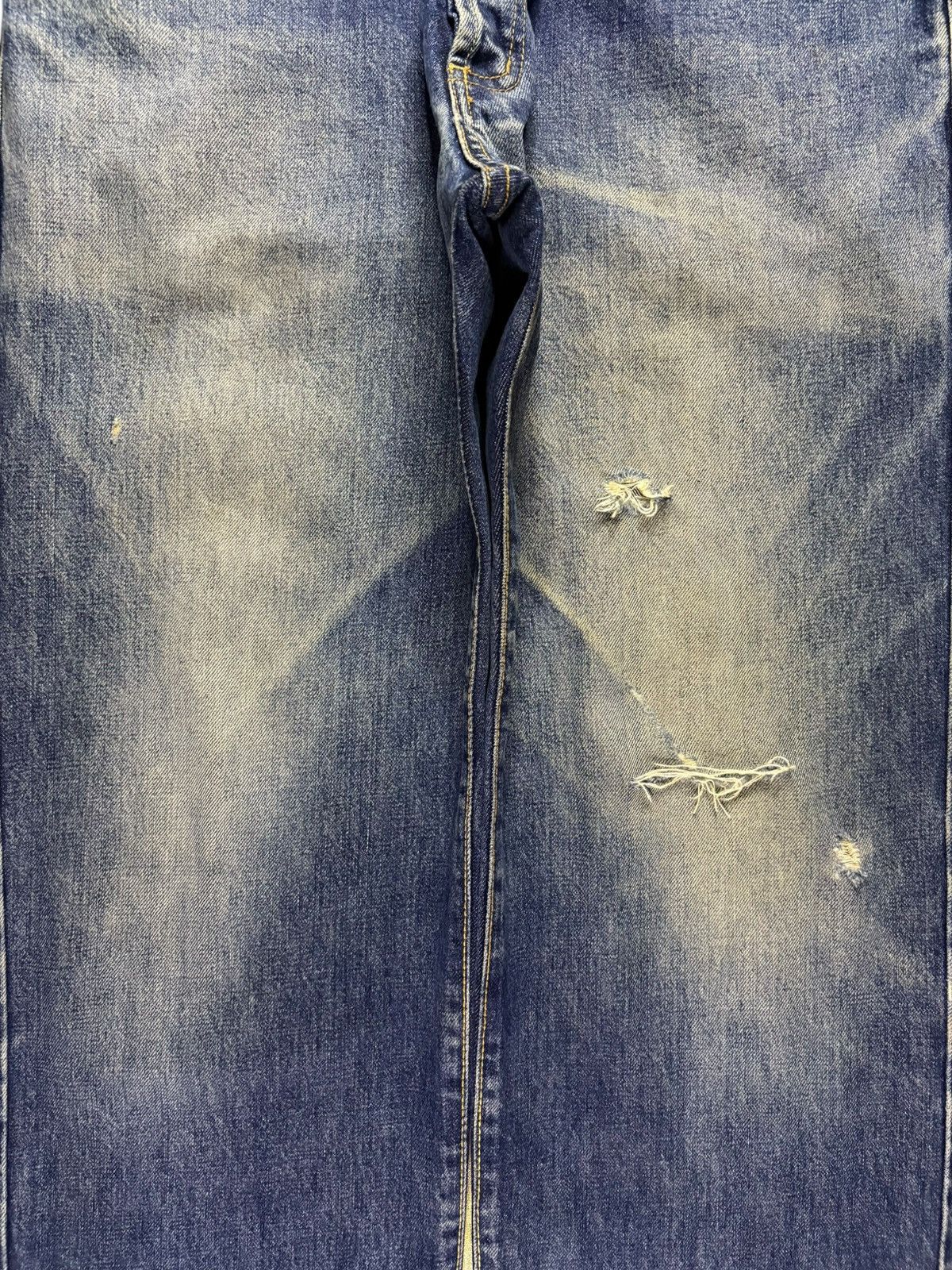 Stussy Vintage Stussy Mud Wash Distressed Loose Baggy Jeans Size US 34 / EU 50 - 5 Thumbnail
