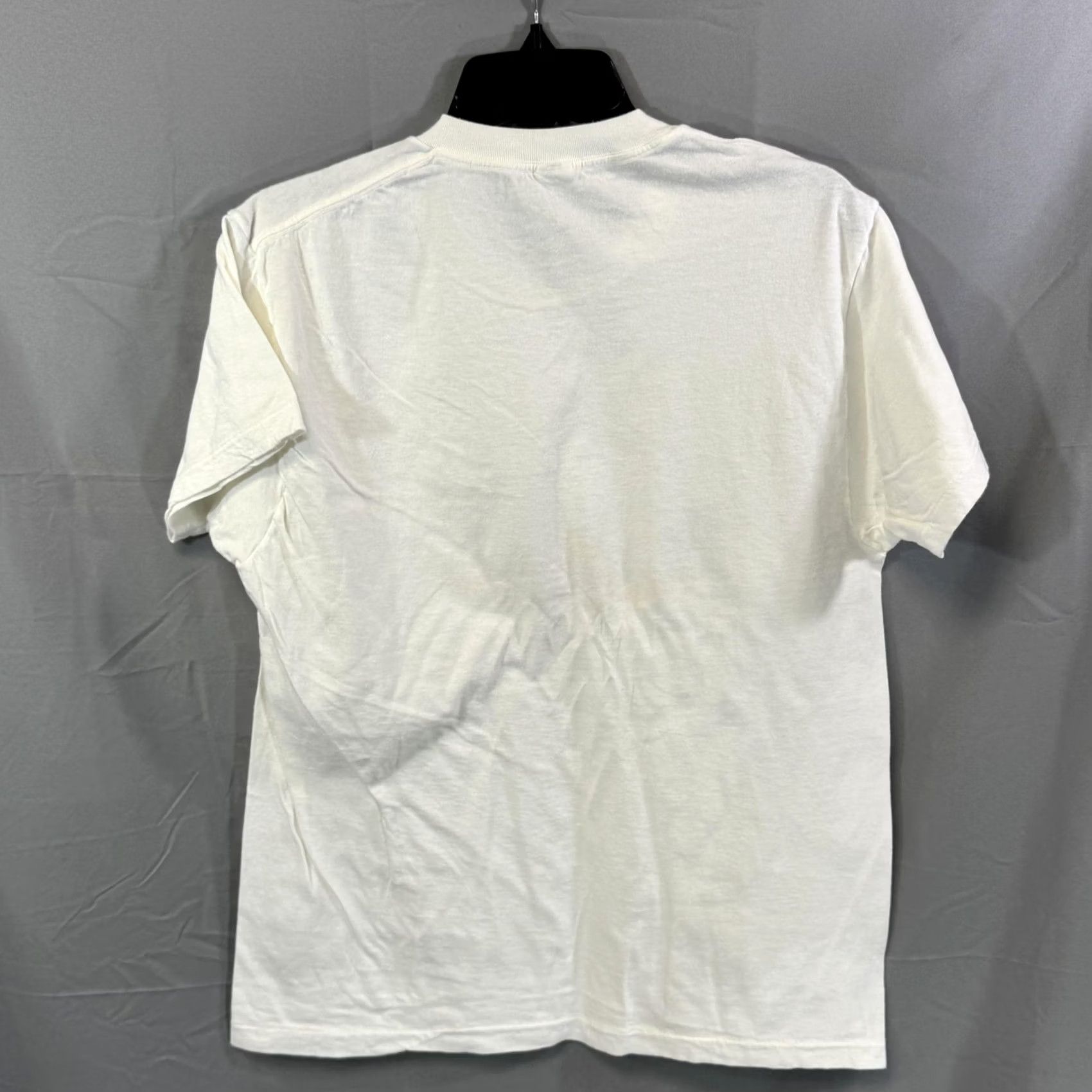 Jockey VINTAGE Turkey Day Run Shirt Mens Large Kenosha Running Club 1996 90s Tee Shirt Tee White Cotton Graphic Print Crew Neck Short Sleeve 100% Cotton N/A Size US L / EU 52-54 / 3 - 2 Thumbnail