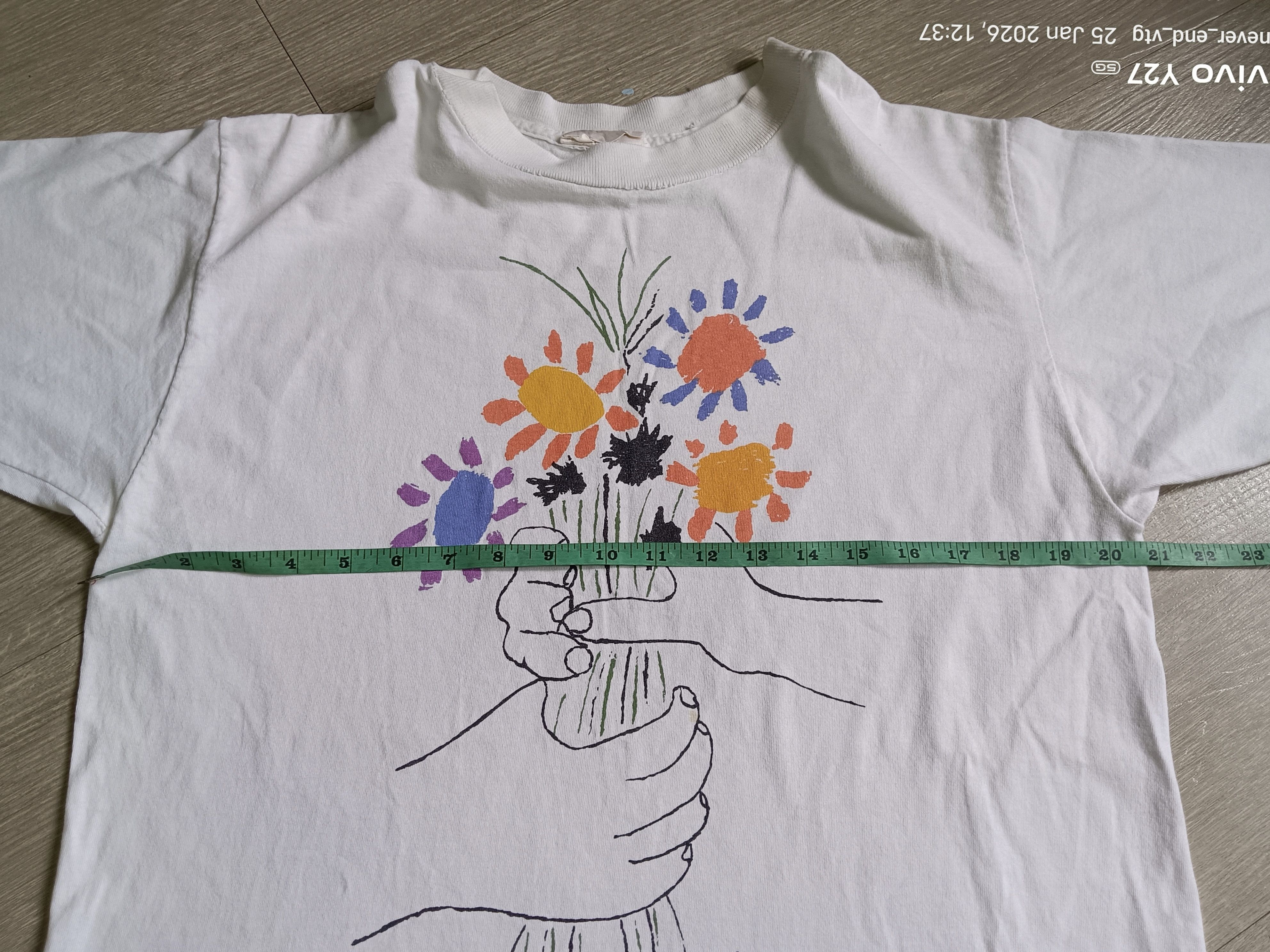 Vintage Vintage Pablo Picasso Bouquet of Peace Size US M / EU 48-50 / 2 - 8 Thumbnail