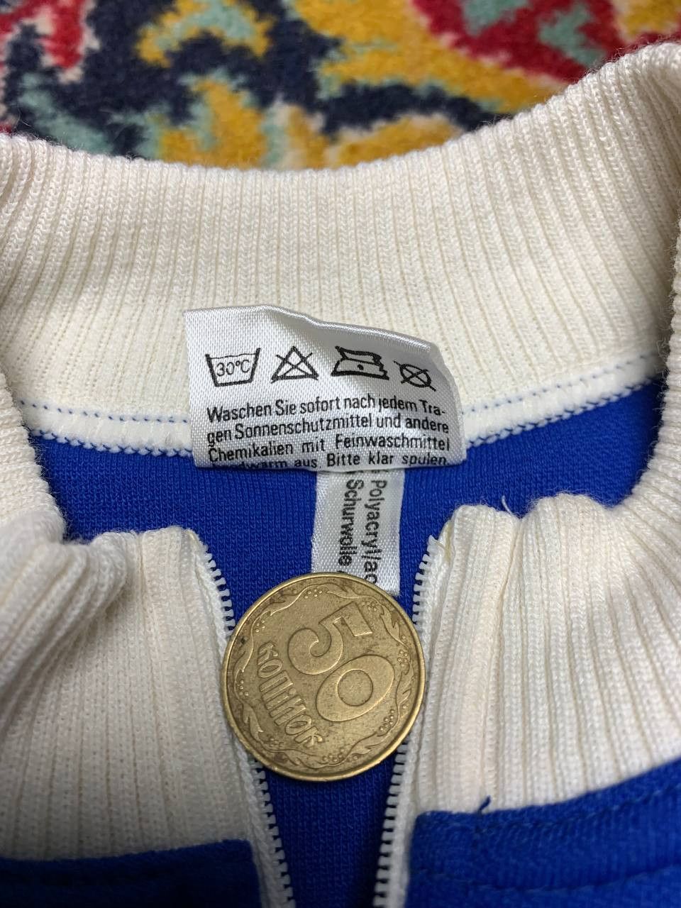 Adidas × Vintage adidas RARE Cycling Jersey 70s/80s Shirt Wool 1970s Size US S / EU 44-46 / 1 - 6 Thumbnail