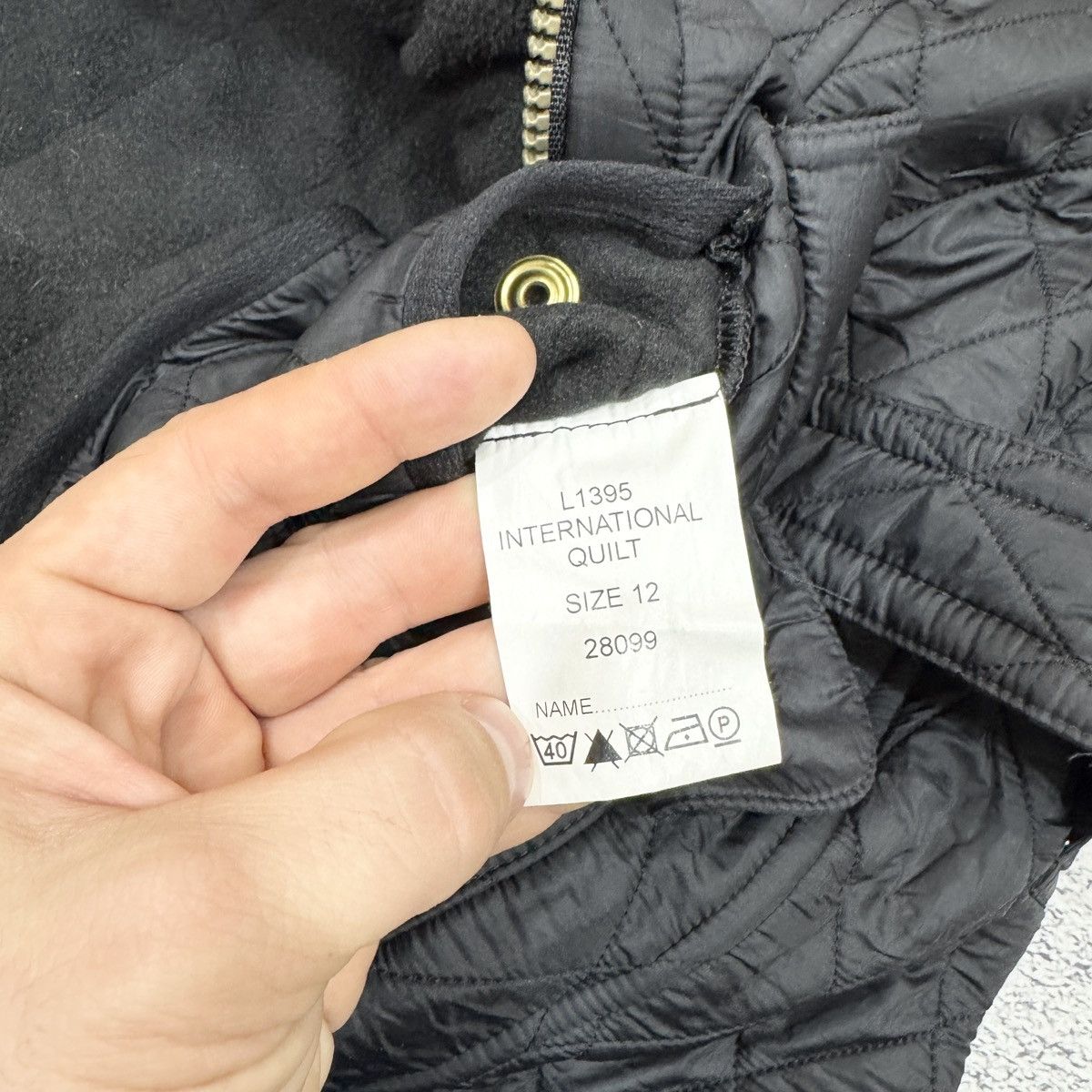 Barbour × Designer Barbour International Quilted Jacket M size 38 US8 Size M / US 6-8 / IT 42-44 - 14 Thumbnail
