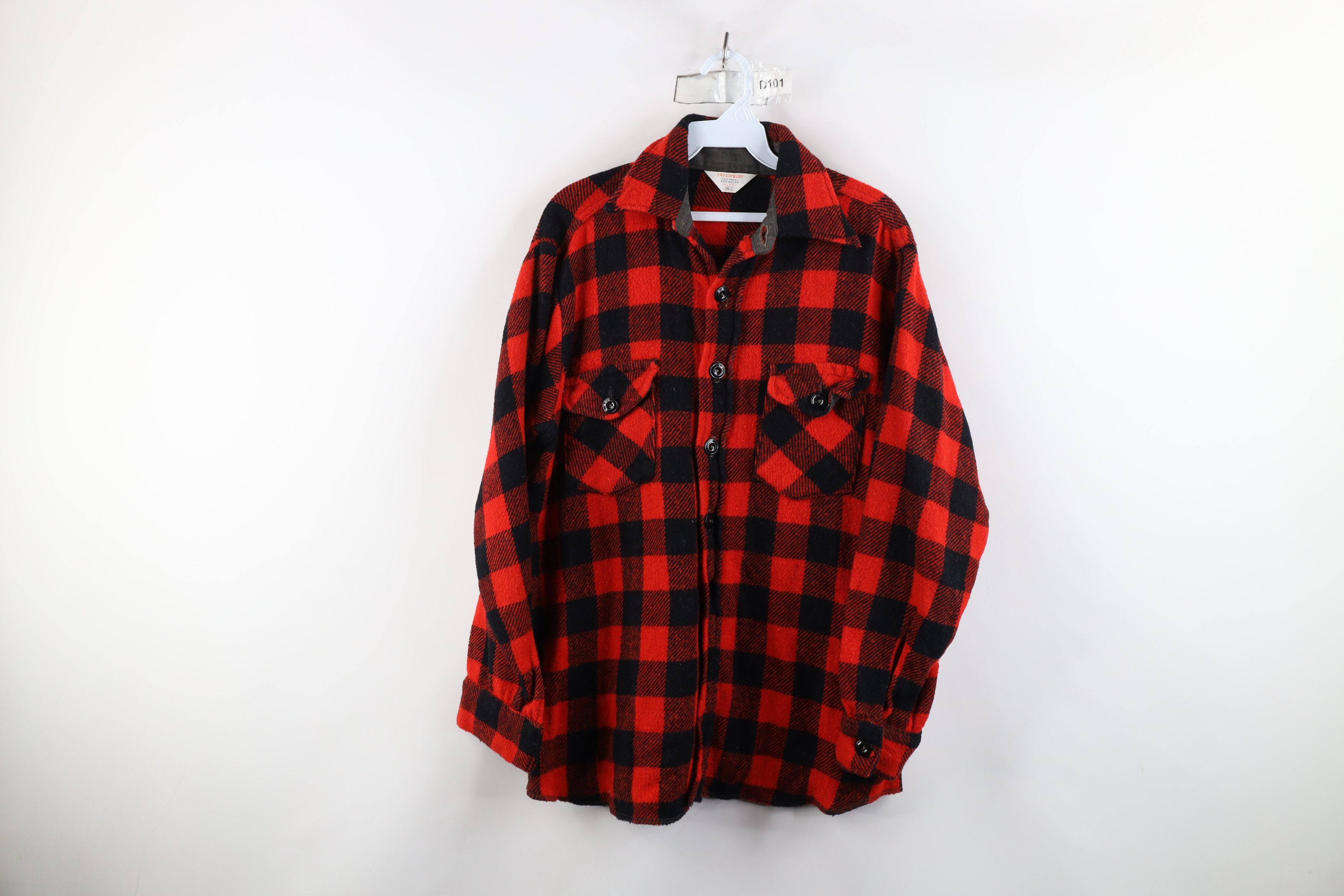 Vintage Vintage 60s Streetwear CPO Button Shirt Jacket Jac Shirt USA Size US L / EU 52-54 / 3 - 1 Thumbnail