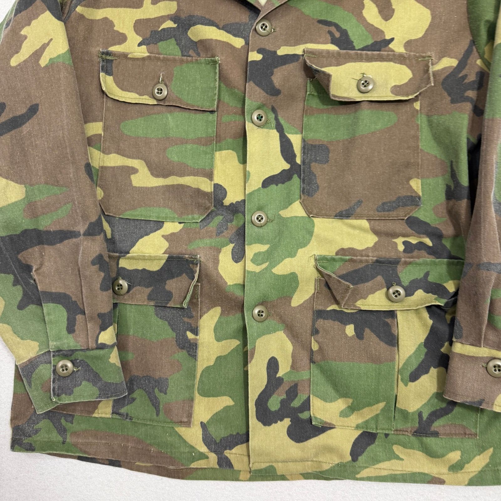 Vintage Vintage Charles Daly Camo Shirt Jacket Men's Extra Large Size US XL / EU 56 / 4 - 2 Thumbnail