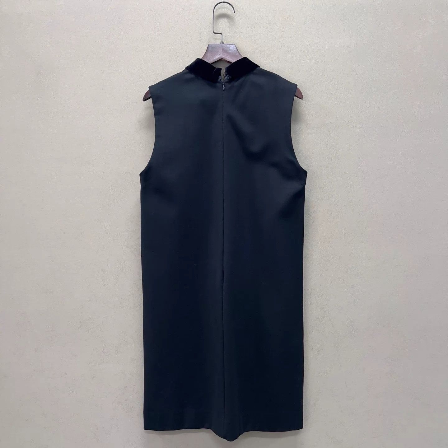 Miu Miu MIU MIU Swallow Black Dress 38 98 New YS000458 Size XS / US 0-2 / IT 36-38 - 4 Thumbnail