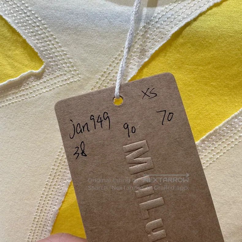 Loewe Loewe Contrast Color Irregular Hem Short Sleeve Size XS / US 0-2 / IT 36-38 - 5 Thumbnail