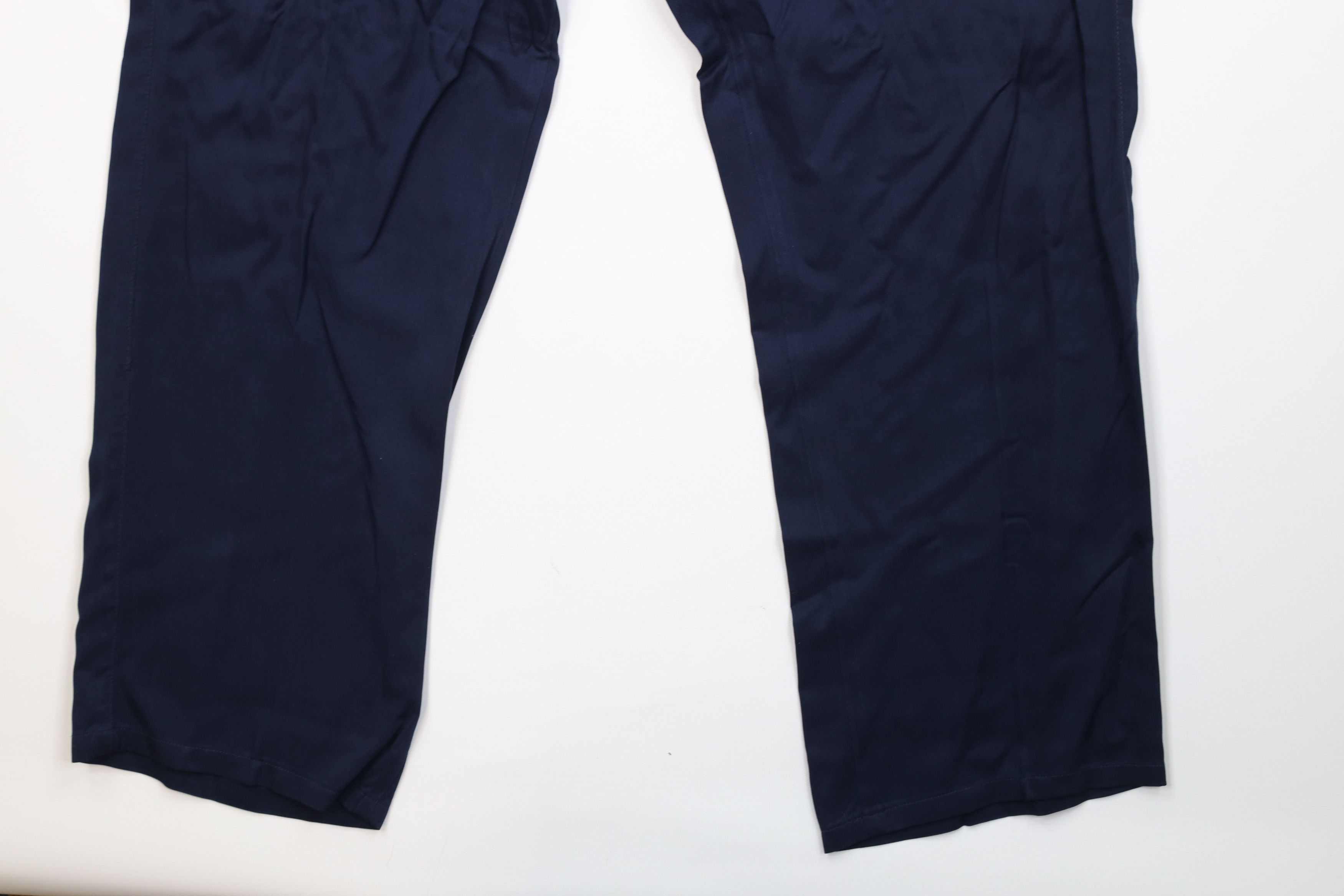 Ermenegildo Zegna Vintage Ermenegildo Zegna Rayon Gabardine Pants Navy Blue Size US 38 / EU 54 - 5 Thumbnail