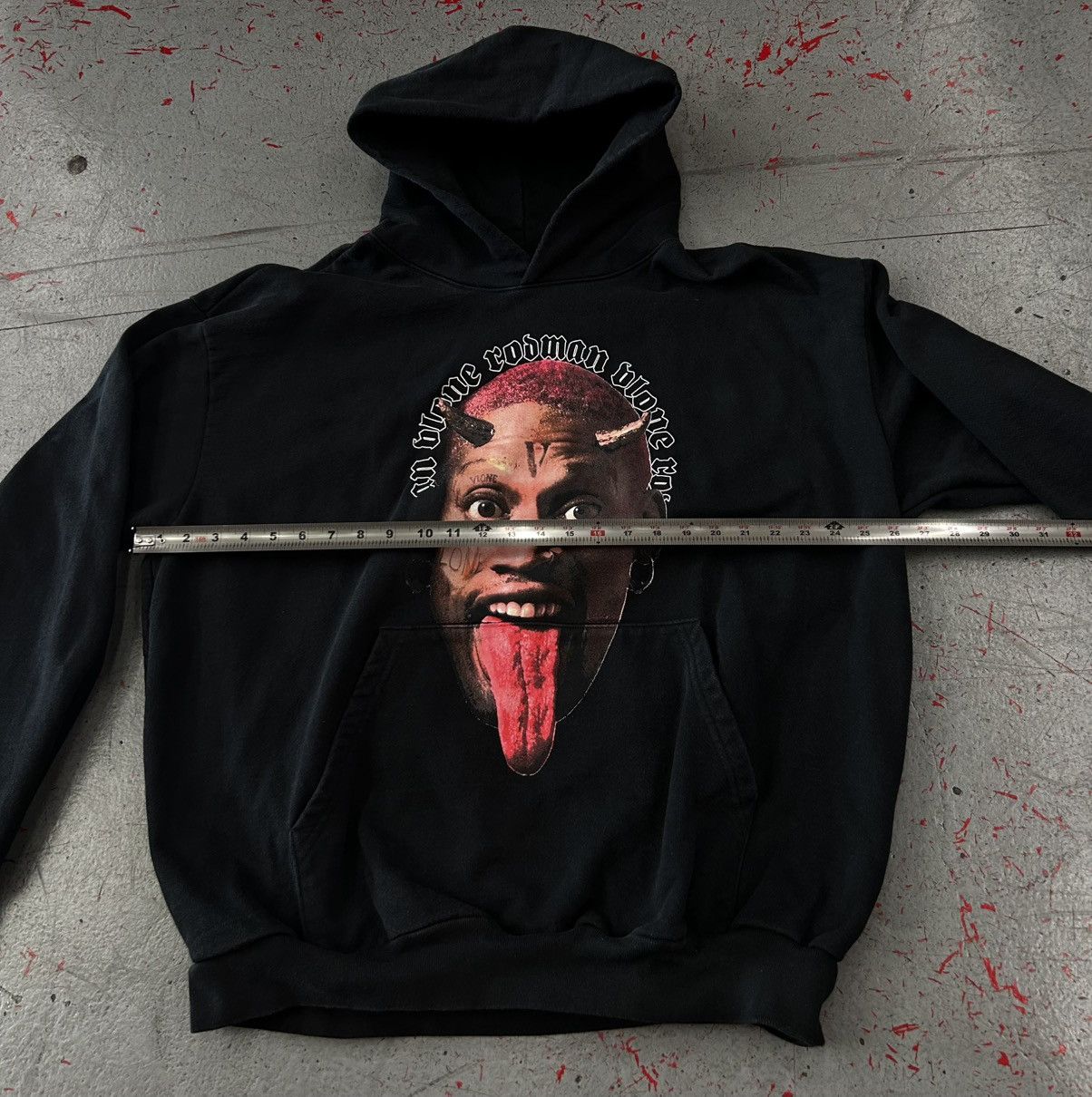 Vlone Vlone Rodman Devil Hoodie Size 2XL Size US XXL / EU 58 / 5 - 12 Thumbnail