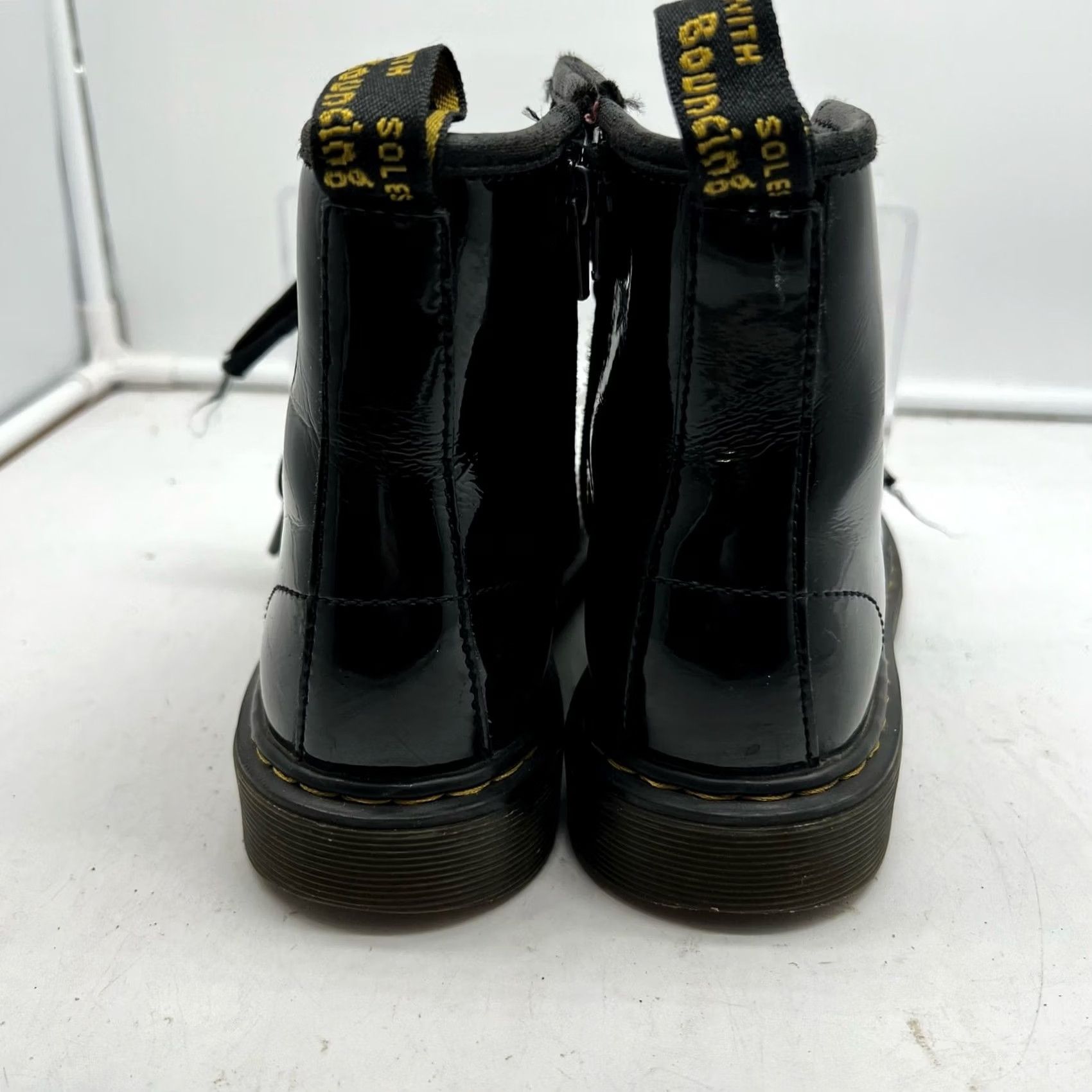 Dr. Martens Dr Martens Boot Womens 5 Black Combat Punk Size US 5 / IT 35 - 6 Thumbnail