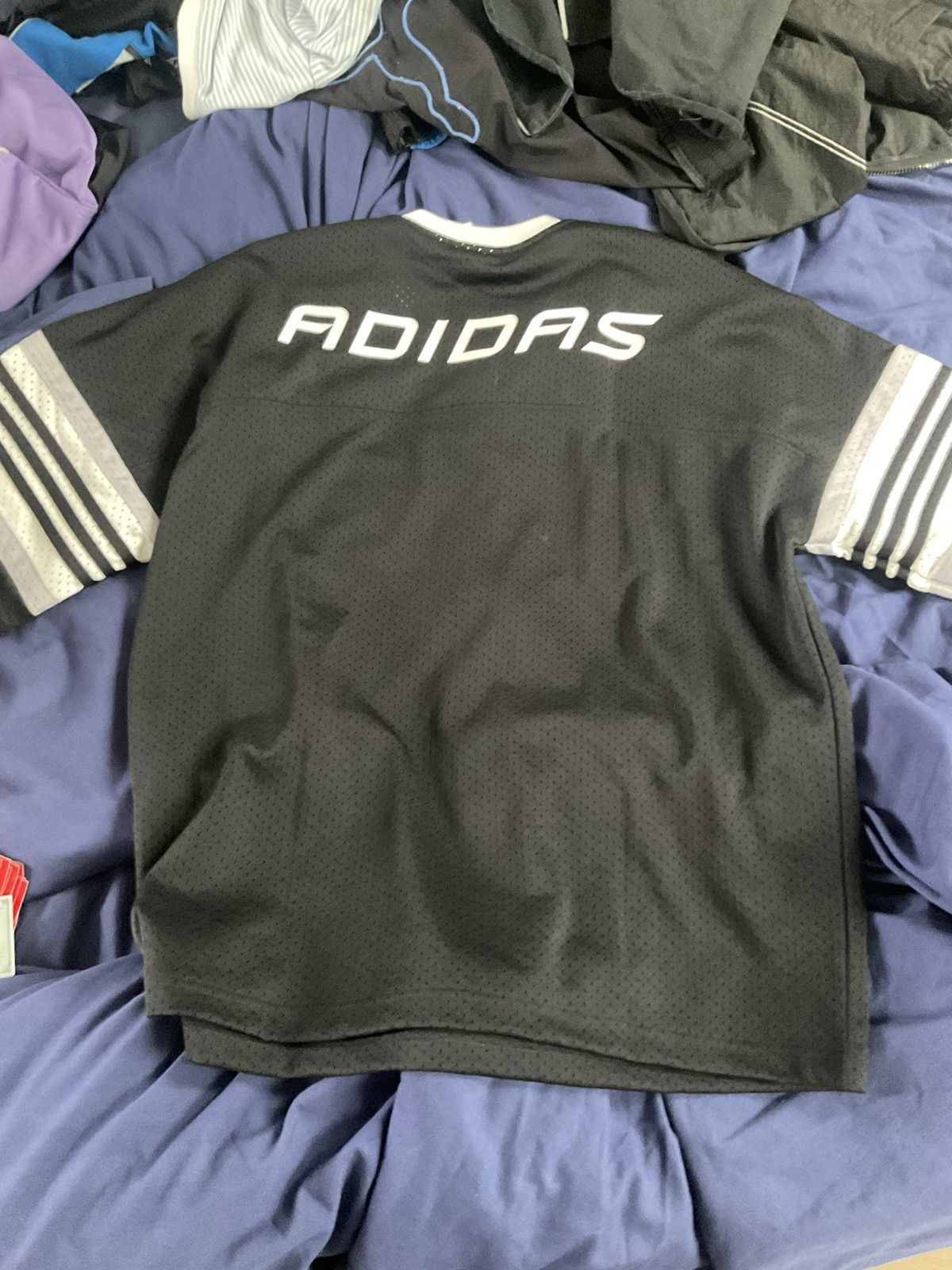 Adidas Adidas football jersey black Size US L / EU 52-54 / 3 - 2 Thumbnail