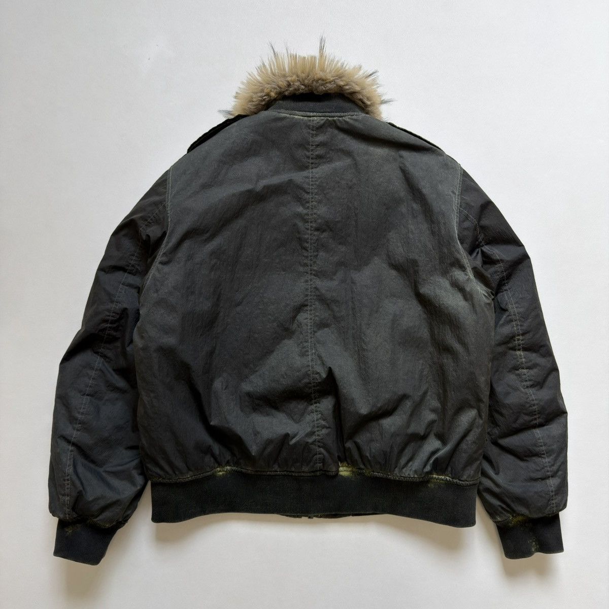 Our Legacy ‘Waxed Black Solaro Nylon’ Bomber Jacket Size US M / EU 48-50 / 2 - 22 Thumbnail