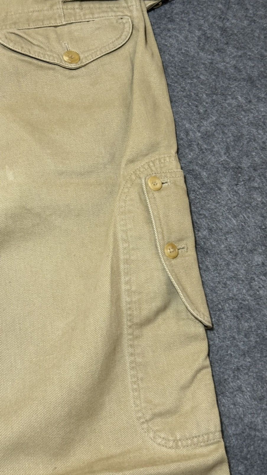 Issey Miyake Issey Miyake men's cotton pants in beige. Size US 36 / EU 52 - 12 Thumbnail