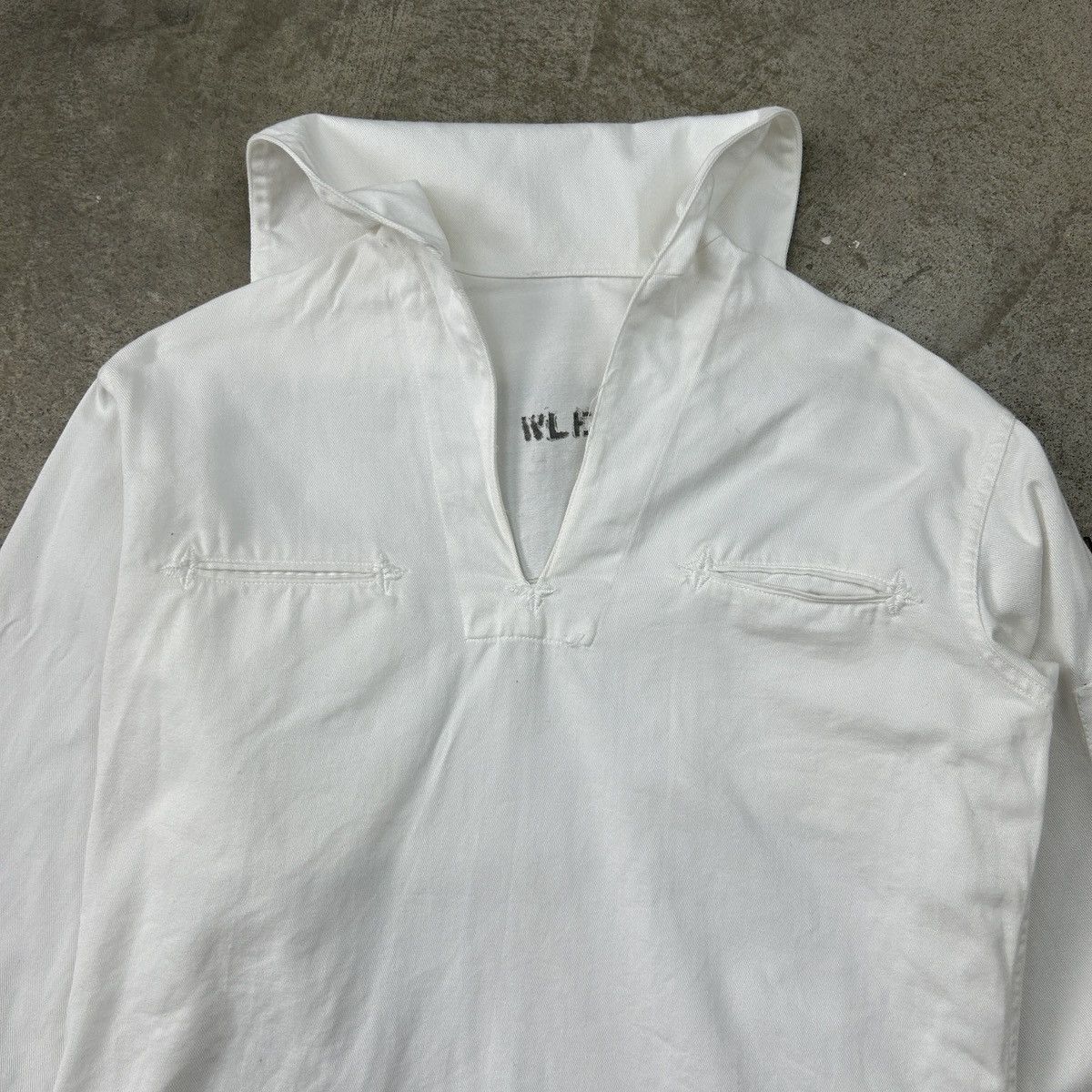 Vintage 1950s US Sailor Shirt Stenciled Size US M / EU 48-50 / 2 - 6 Thumbnail
