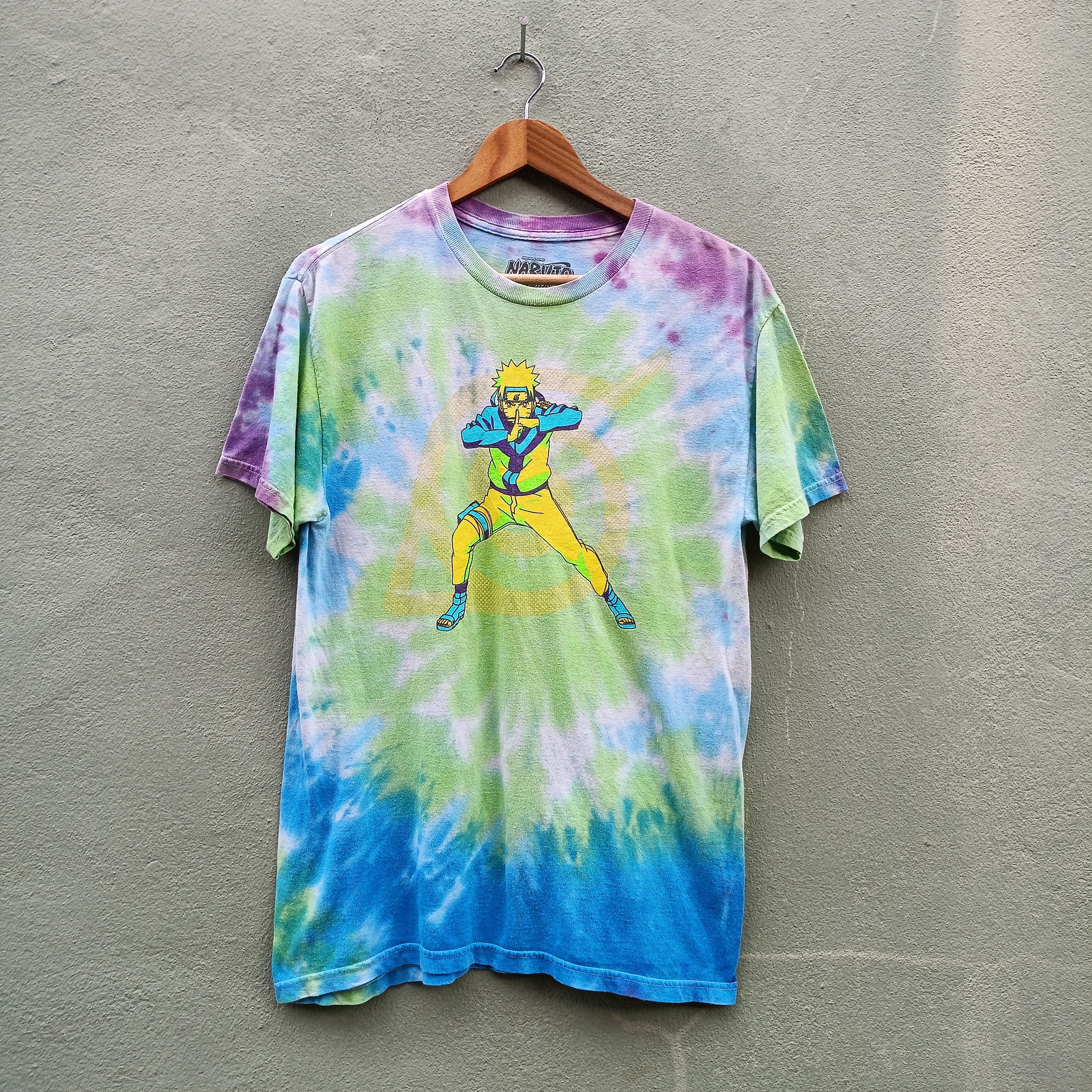 Anime × Japanese Brand Naruto Shippuden tie dye t-shirt Size US M / EU 48-50 / 2 - 2 Thumbnail
