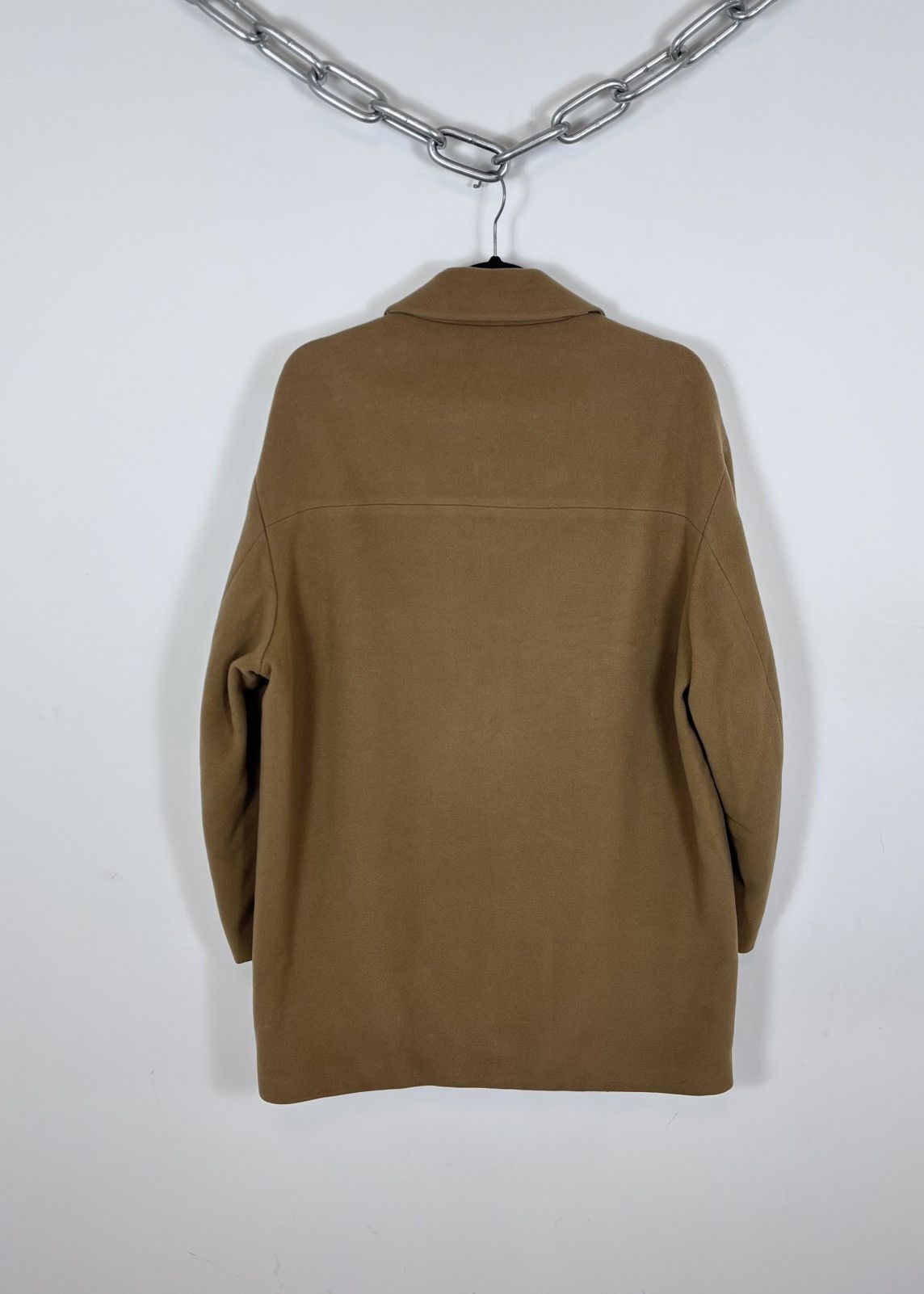 Burberry Burberry Men’s Classic Luxury Nova Check Wool Cashmere Coat Size US M / EU 48-50 / 2 - 2 Thumbnail